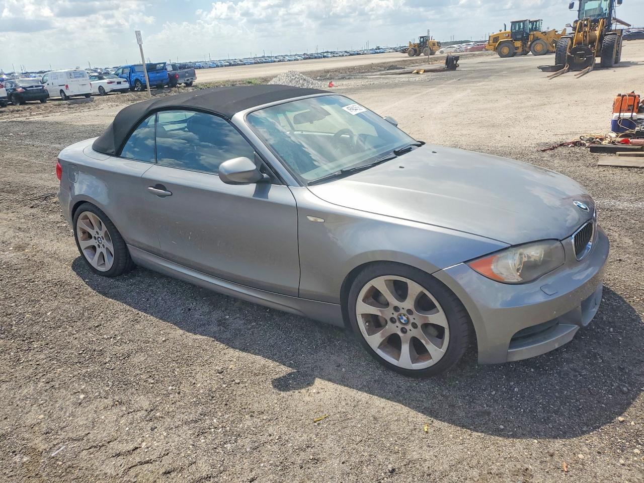 2011 Bmw 135 I Gray vin: WBAUN7C5XBVM24954