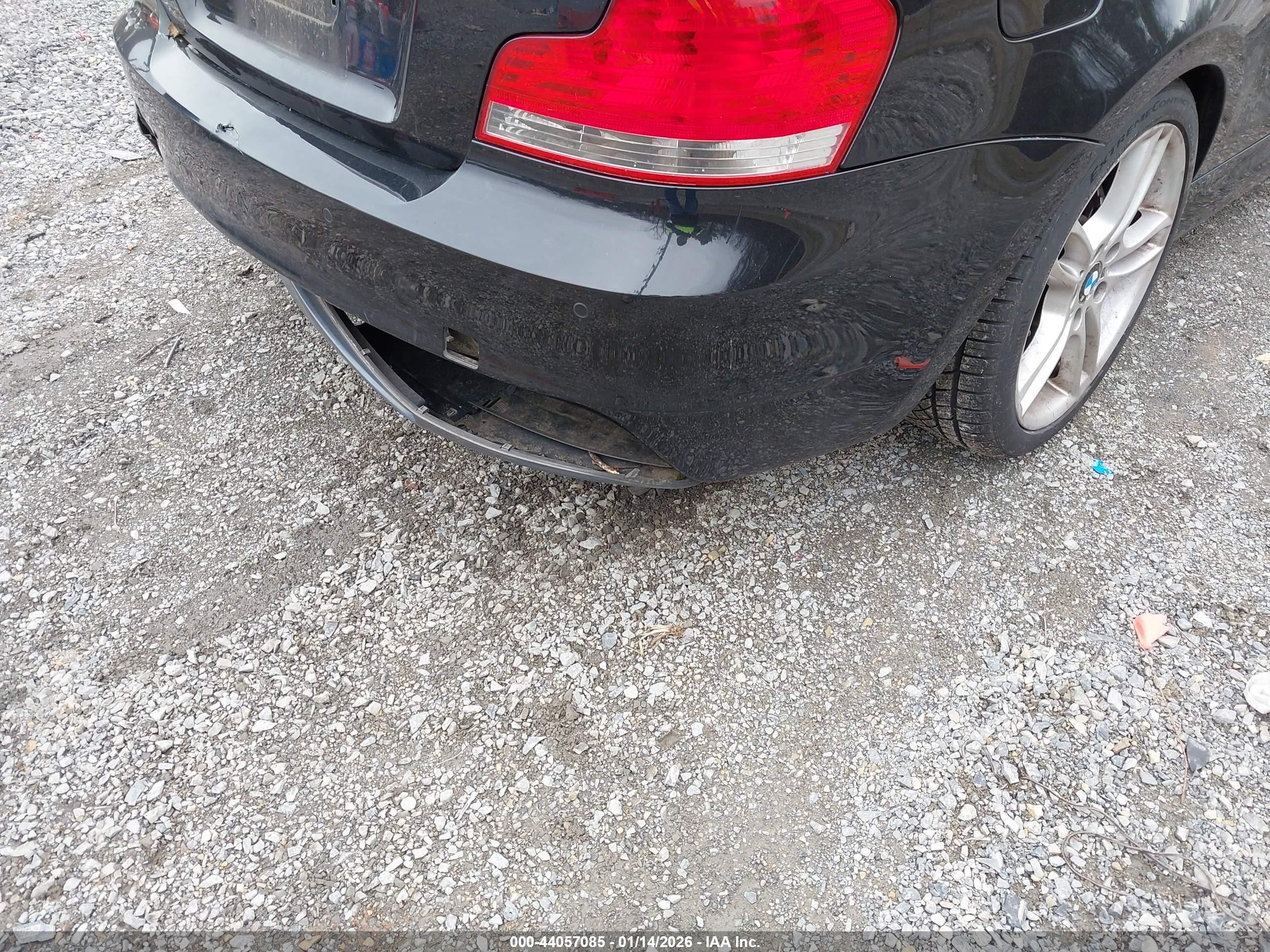 2011 Bmw 135i   Black vin: WBAUN7C5XBVM25246