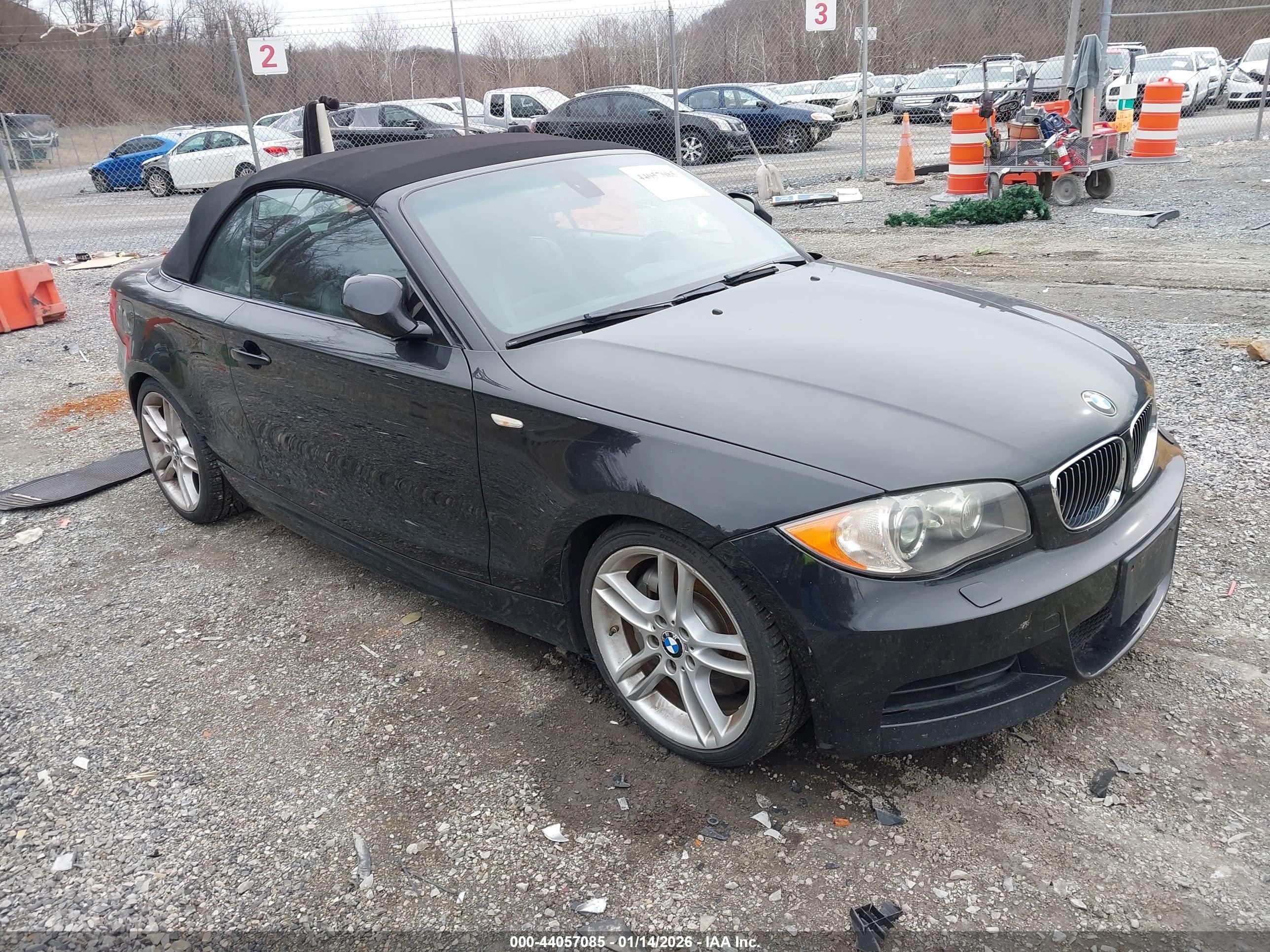 2011 Bmw 135i   Black vin: WBAUN7C5XBVM25246