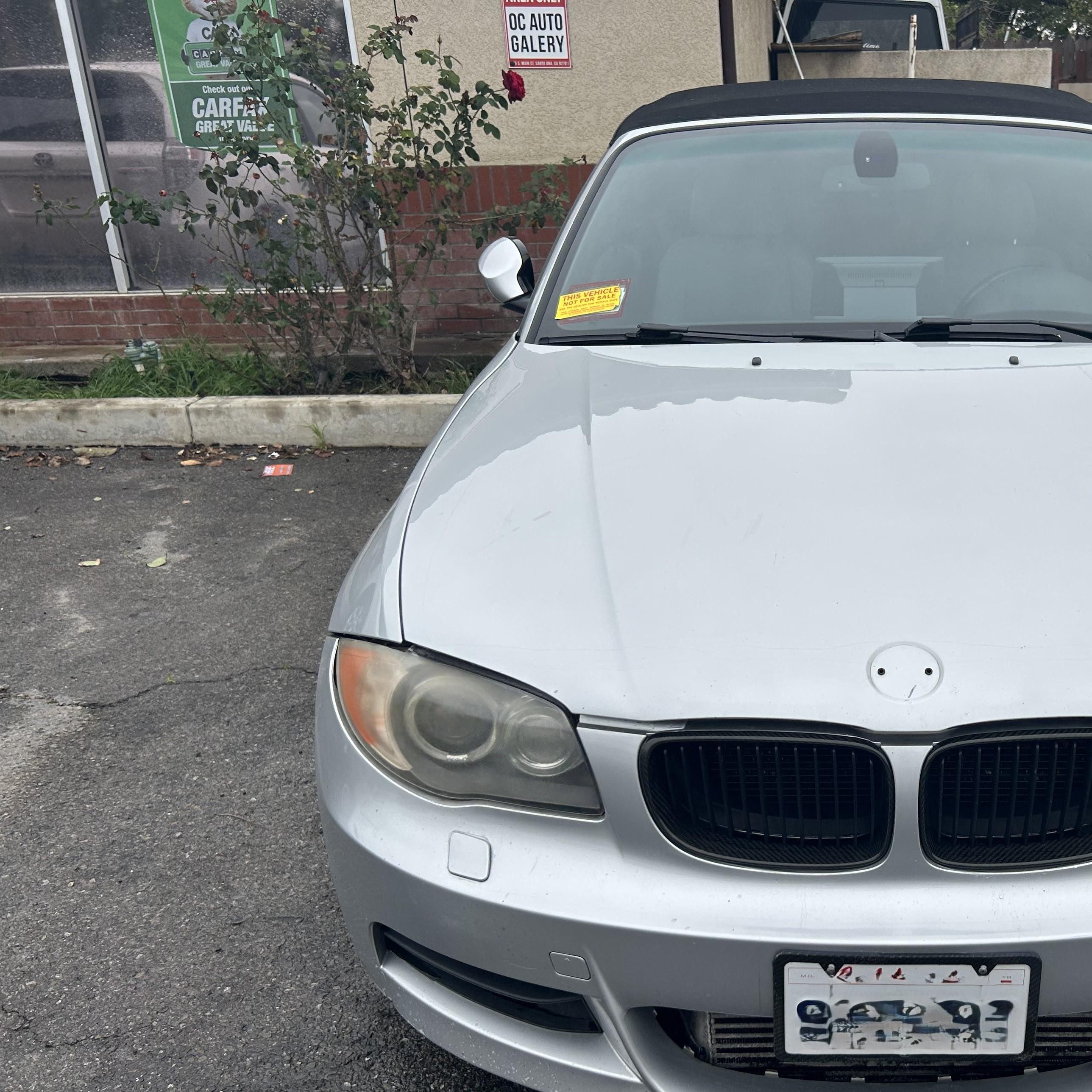 2008 Bmw 135i   Silver vin: WBAUN93508VF55303