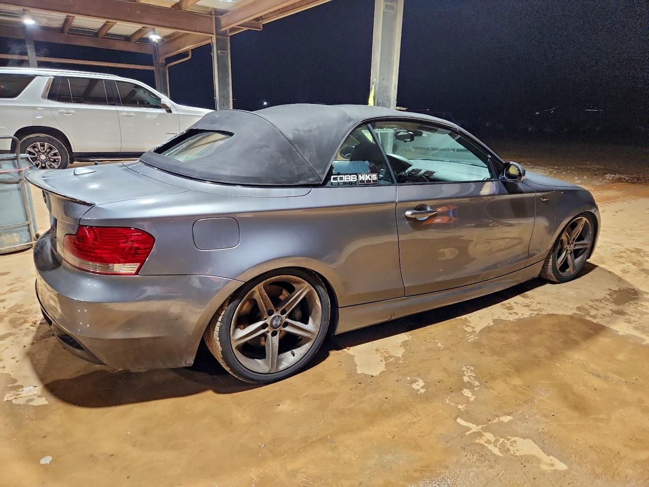 2009 Bmw 135 I Silver vin: WBAUN93509VE94617