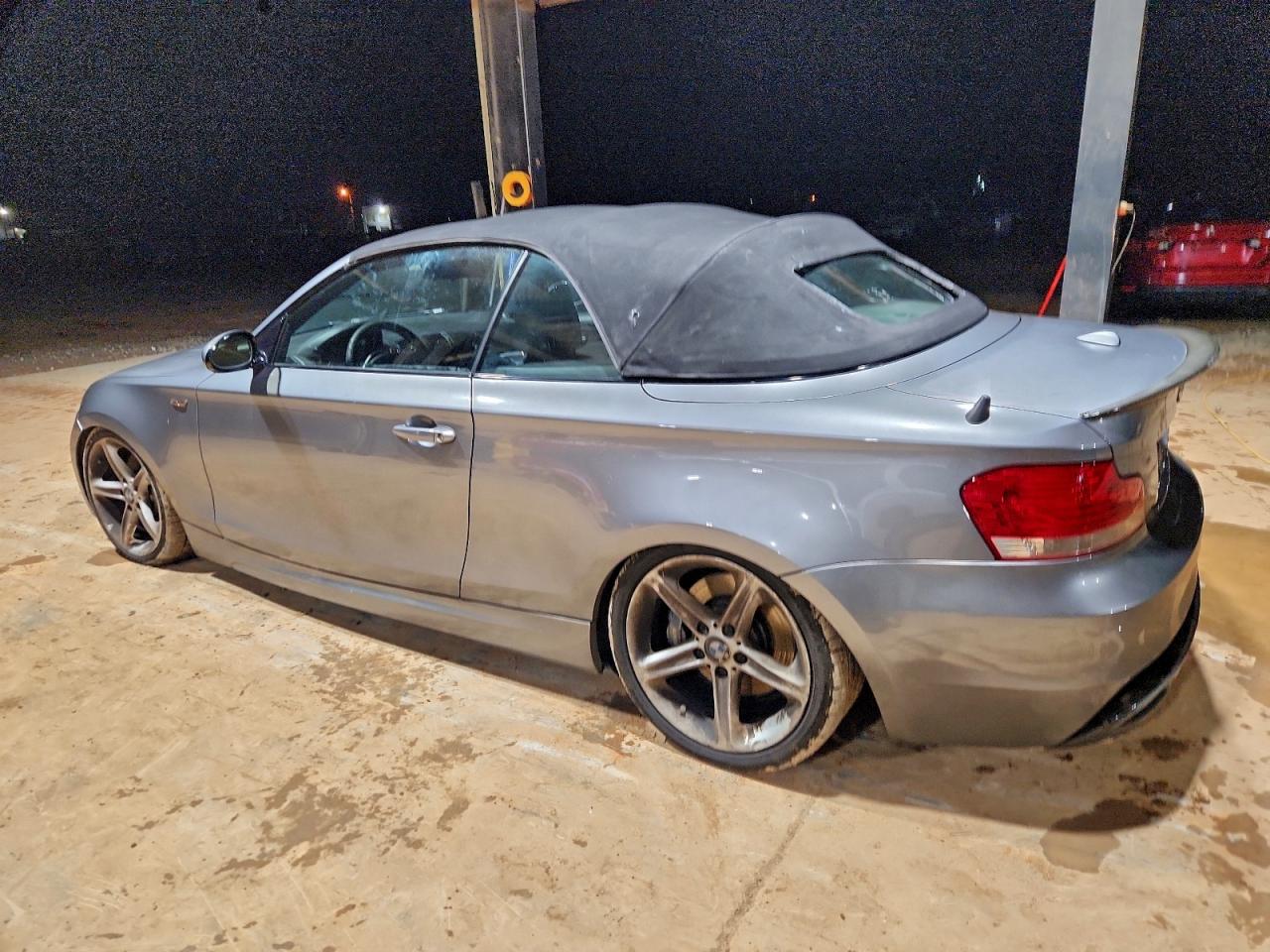 2009 Bmw 135 I Silver vin: WBAUN93509VE94617
