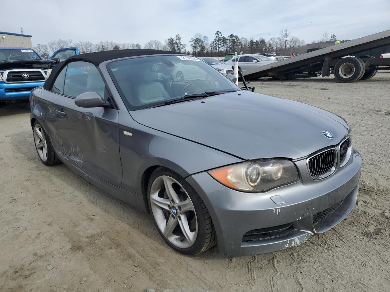 2009 Bmw 135 I Silver vin: WBAUN93509VK40693