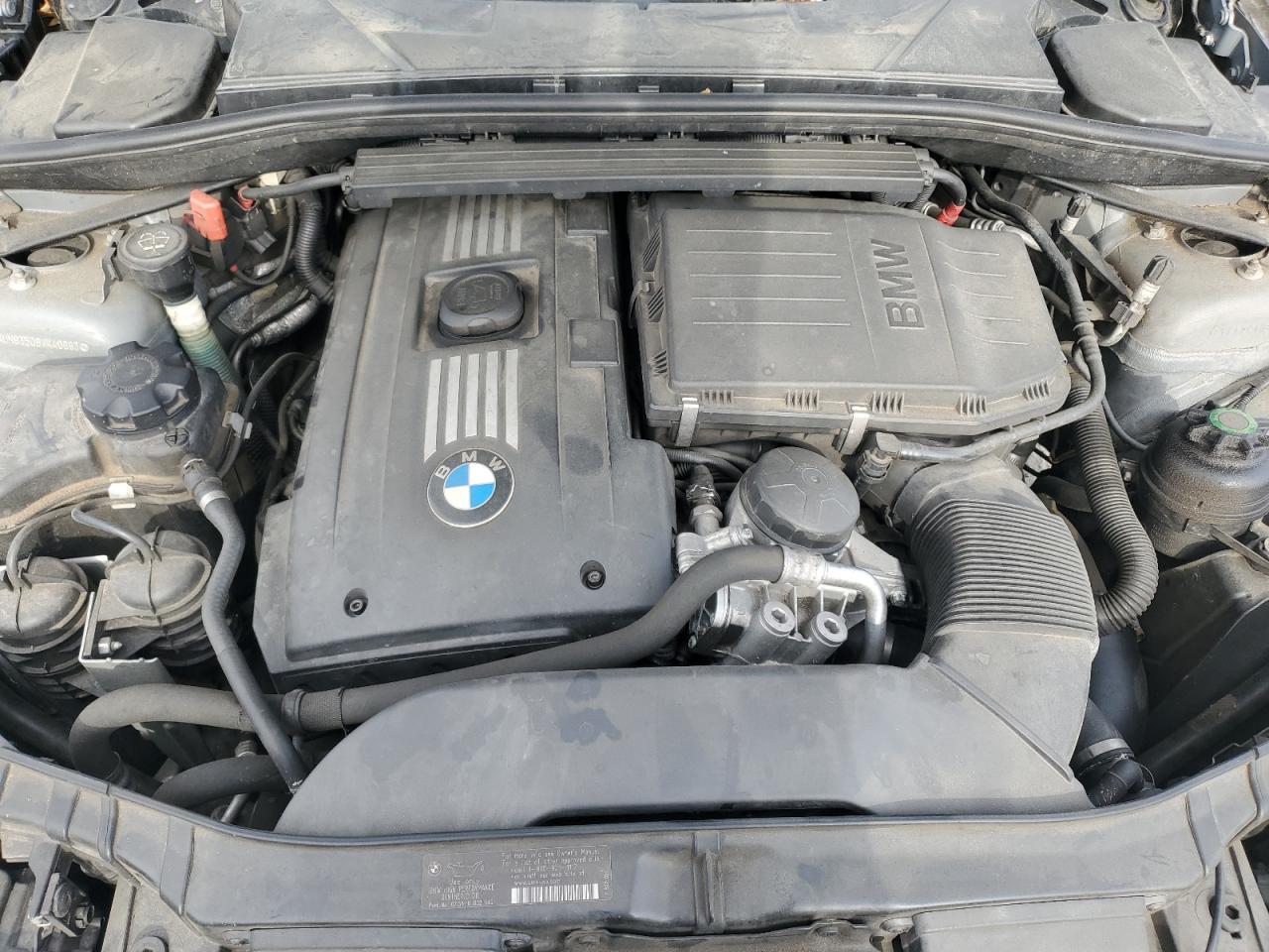 2009 Bmw 135 I Silver vin: WBAUN93509VK40693