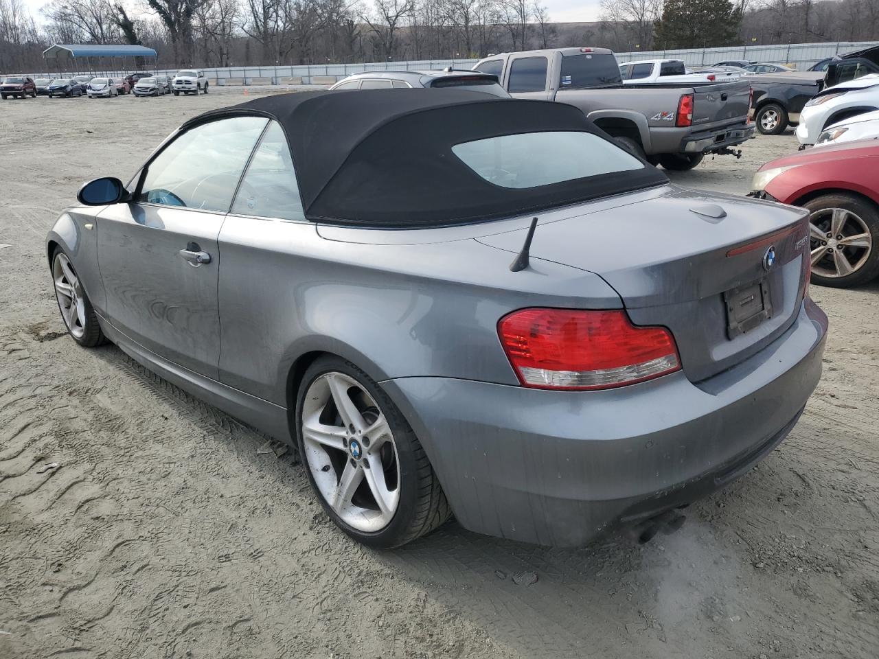 2009 Bmw 135 I Silver vin: WBAUN93509VK40693