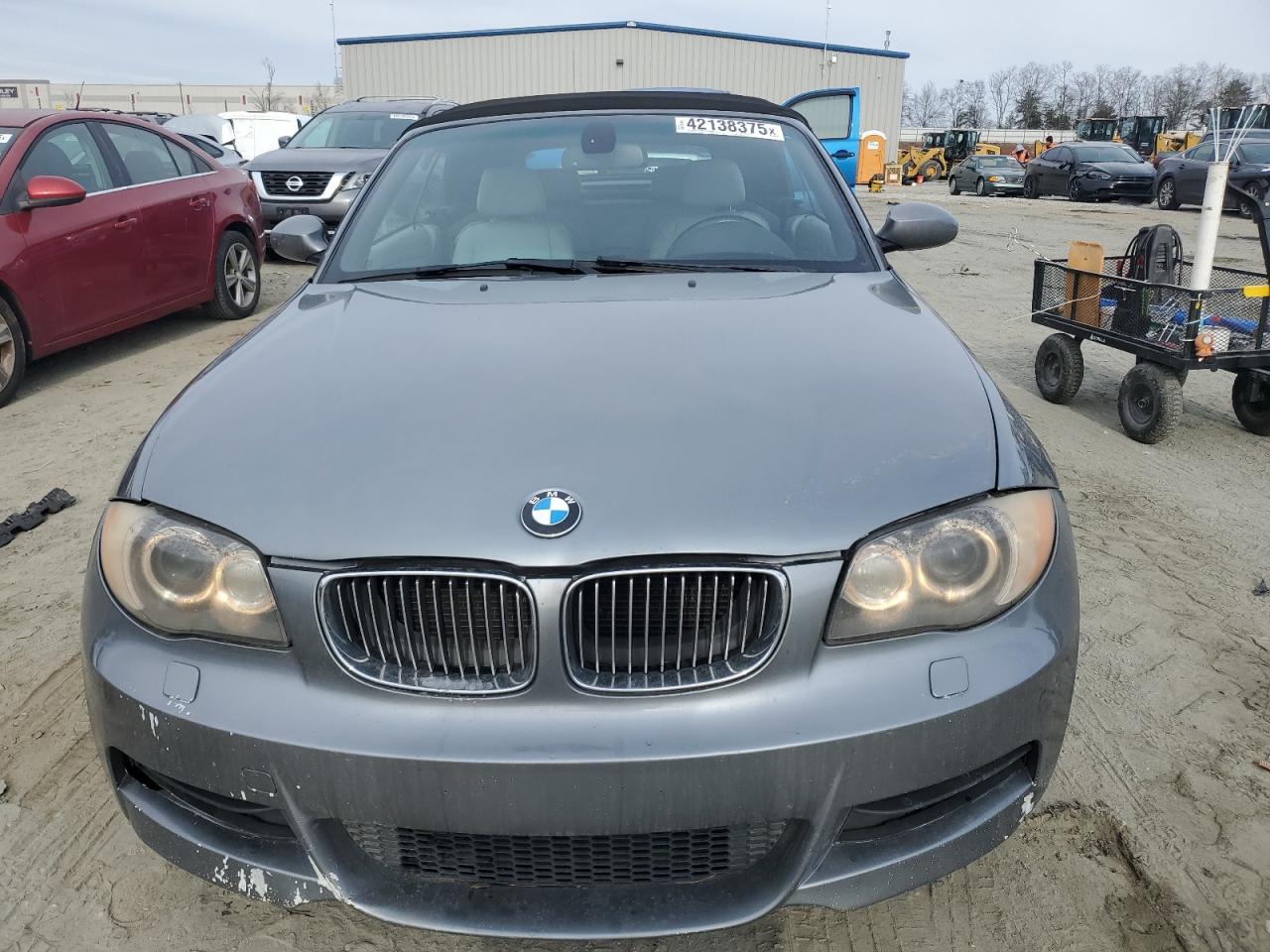 2009 Bmw 135 I Silver vin: WBAUN93509VK40693