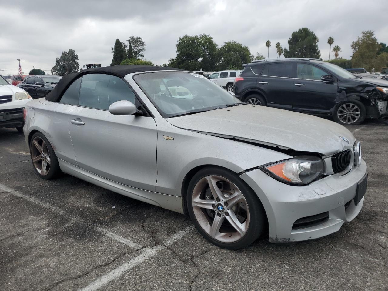 2008 Bmw 135 I Серебряный vin: WBAUN93518VF55682
