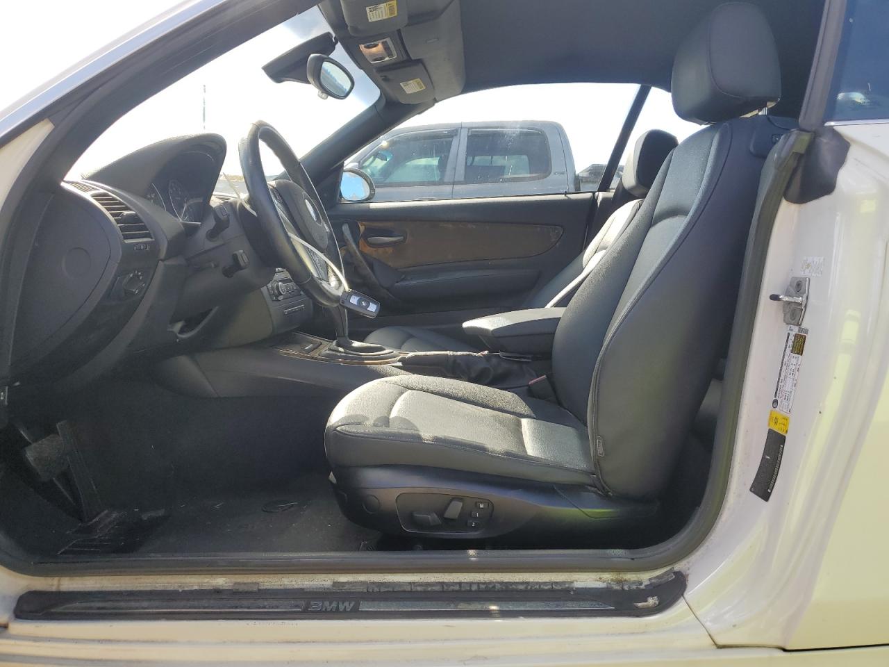 2008 Bmw 135 I White vin: WBAUN93518VK39762
