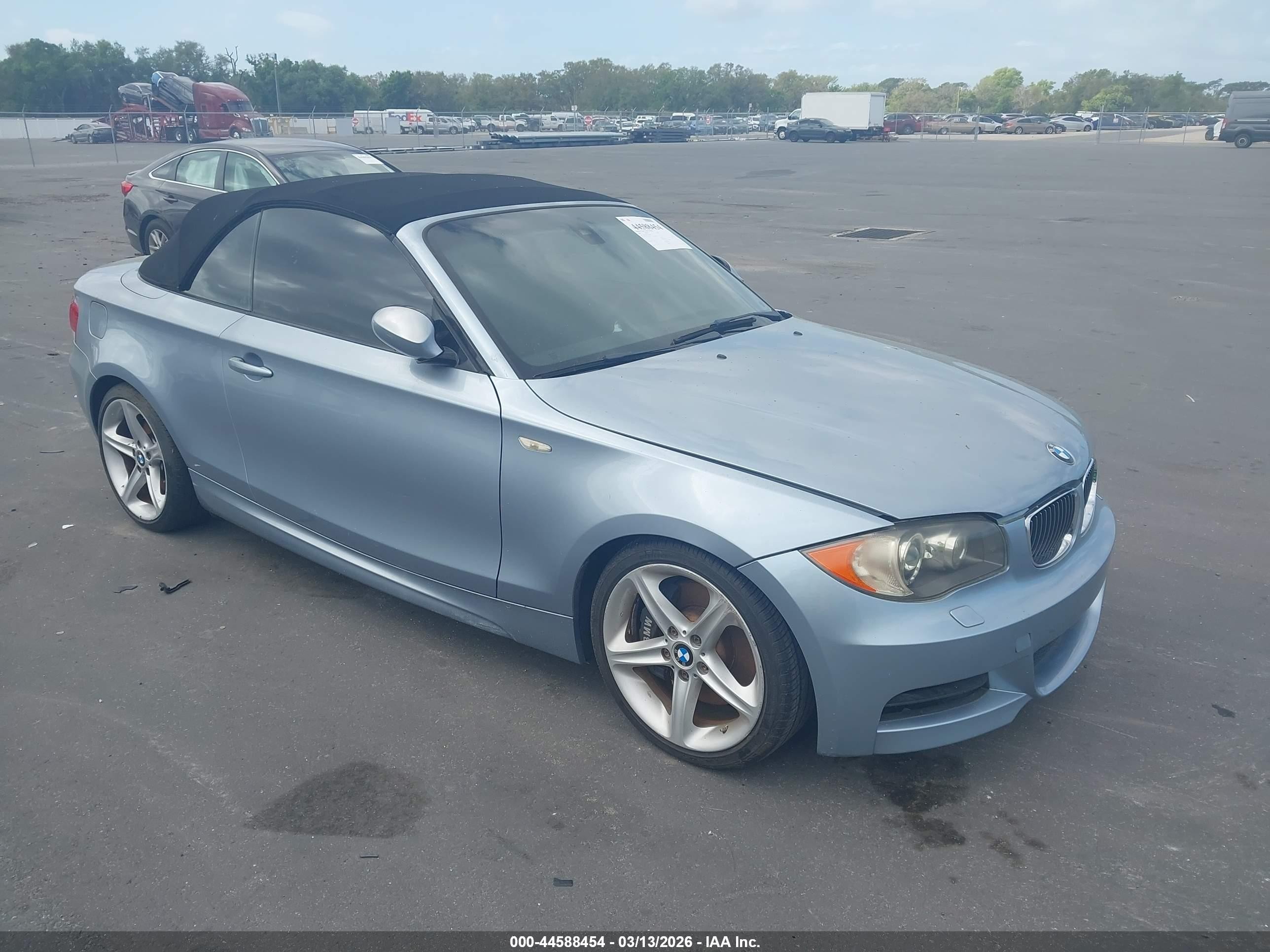 2008 Bmw 135i   Light Blue vin: WBAUN93518VK39907