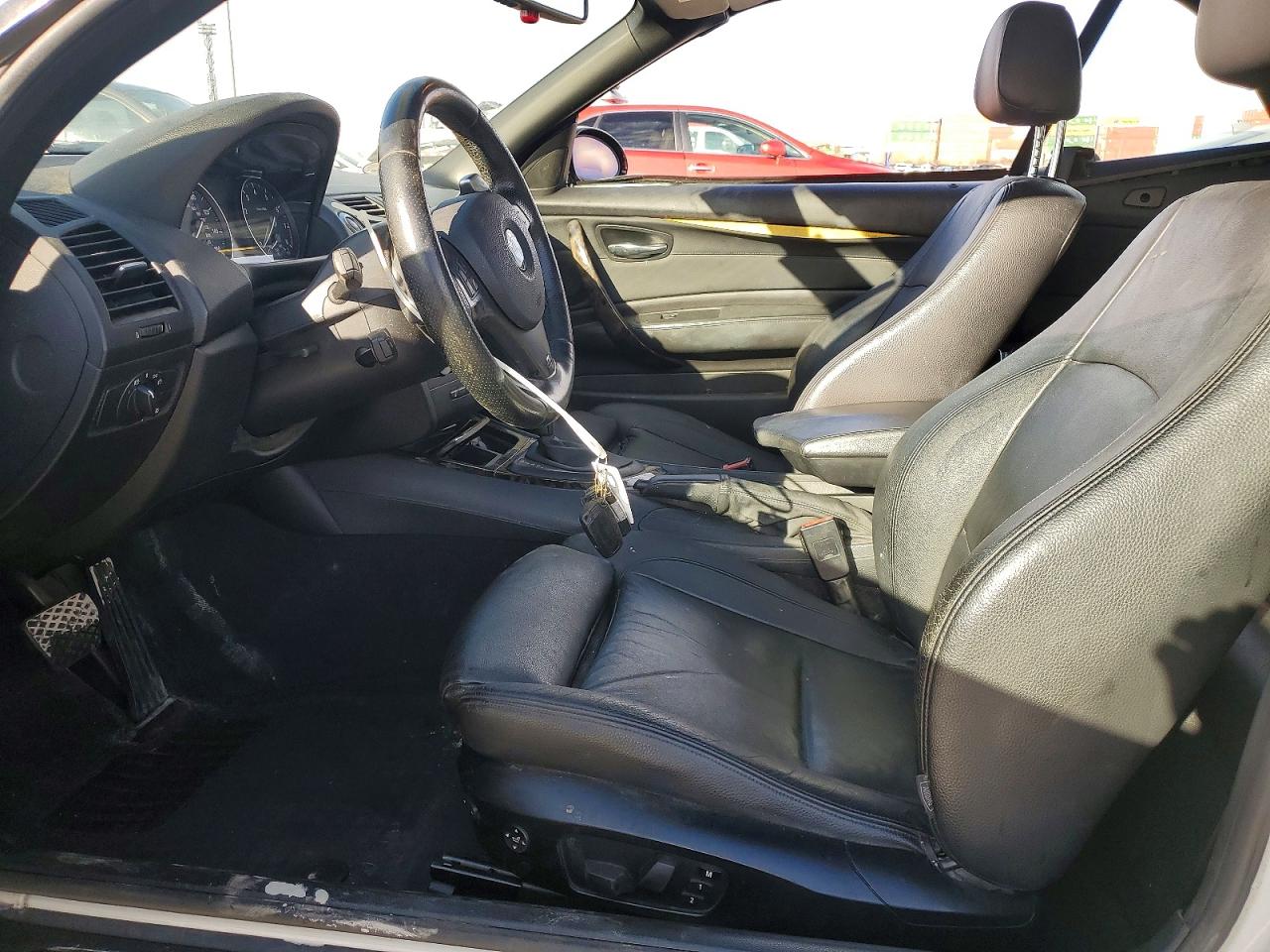 2009 Bmw 135 I White vin: WBAUN93519VK41111