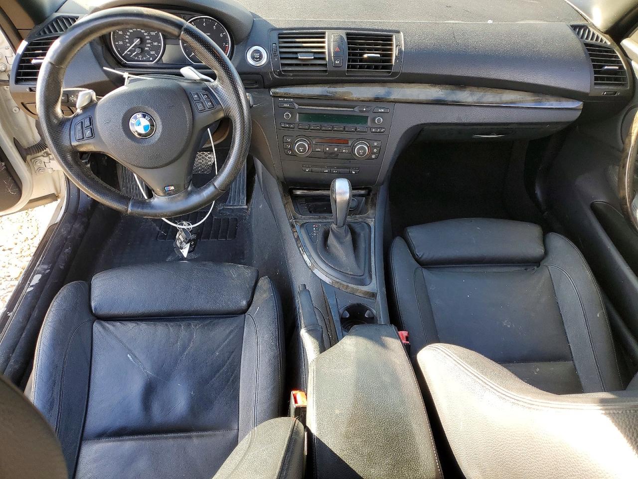 2009 Bmw 135 I White vin: WBAUN93519VK41111