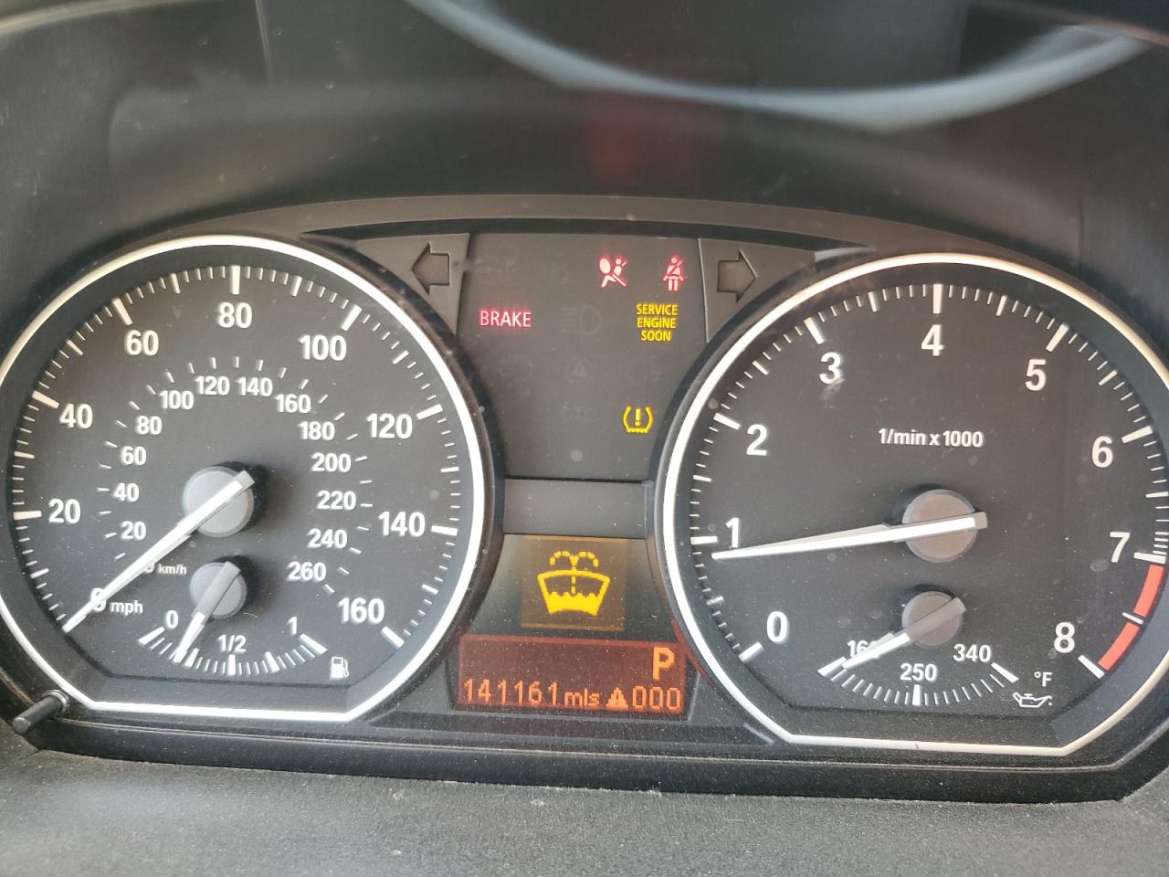 2008 Bmw 135 I Black vin: WBAUN93528VF55710