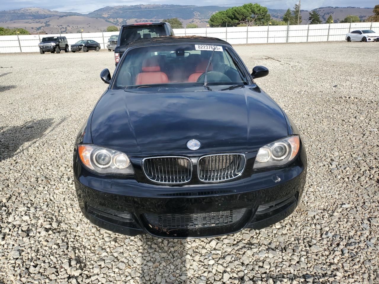 2008 Bmw 135 I Black vin: WBAUN93528VF55710