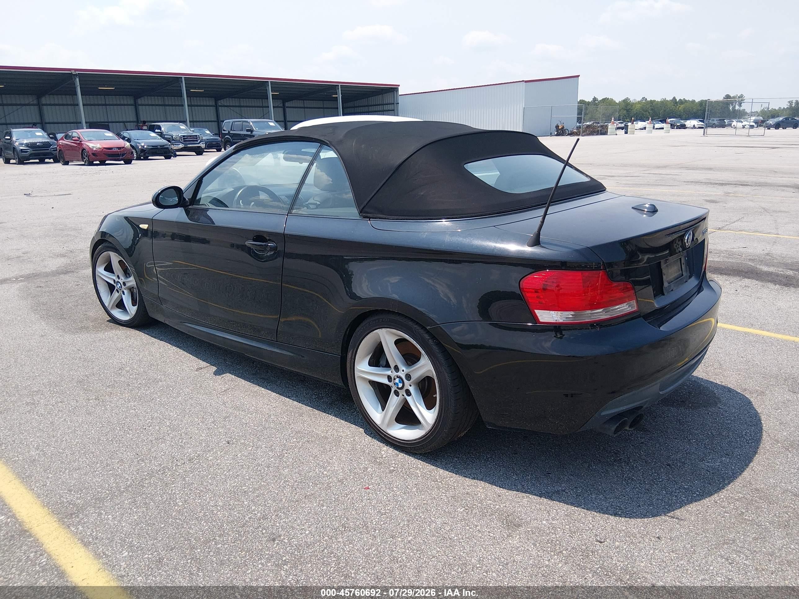 2009 Bmw 135i   Black vin: WBAUN93529VK40078