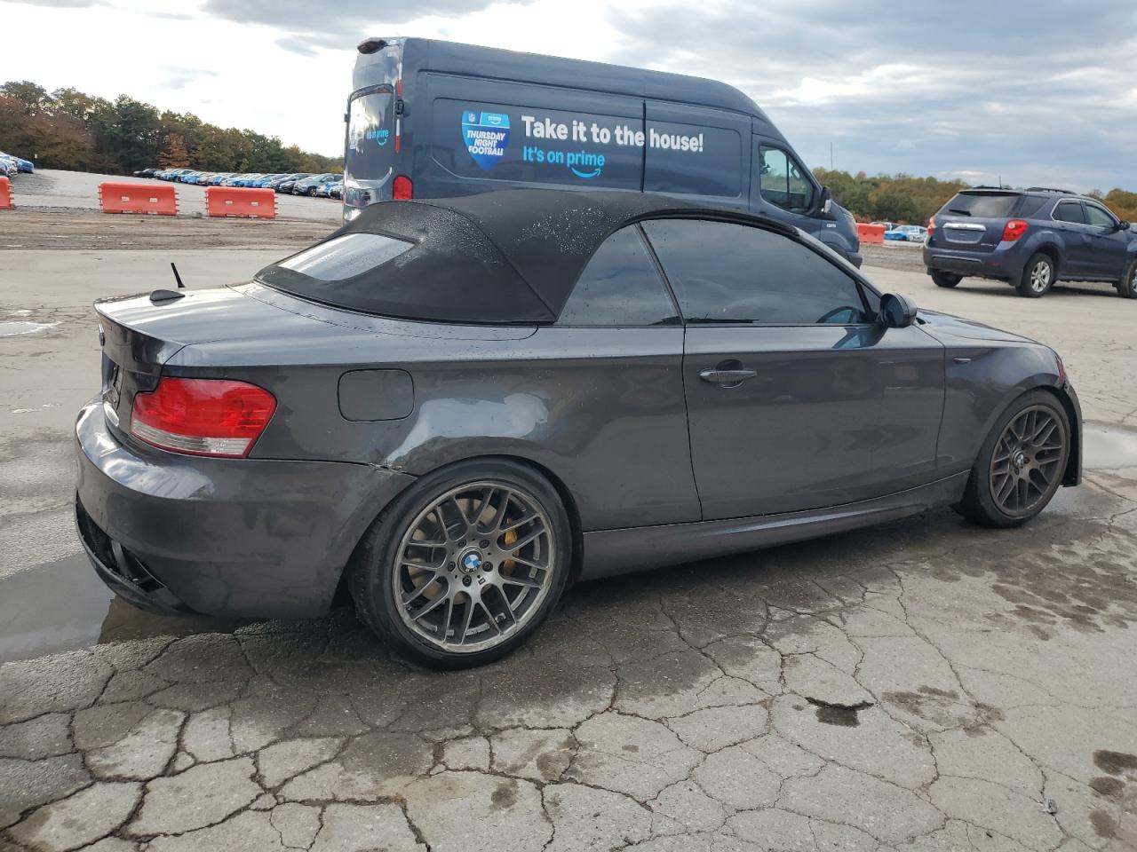 2008 Bmw 135 I Серый vin: WBAUN93538VF55800