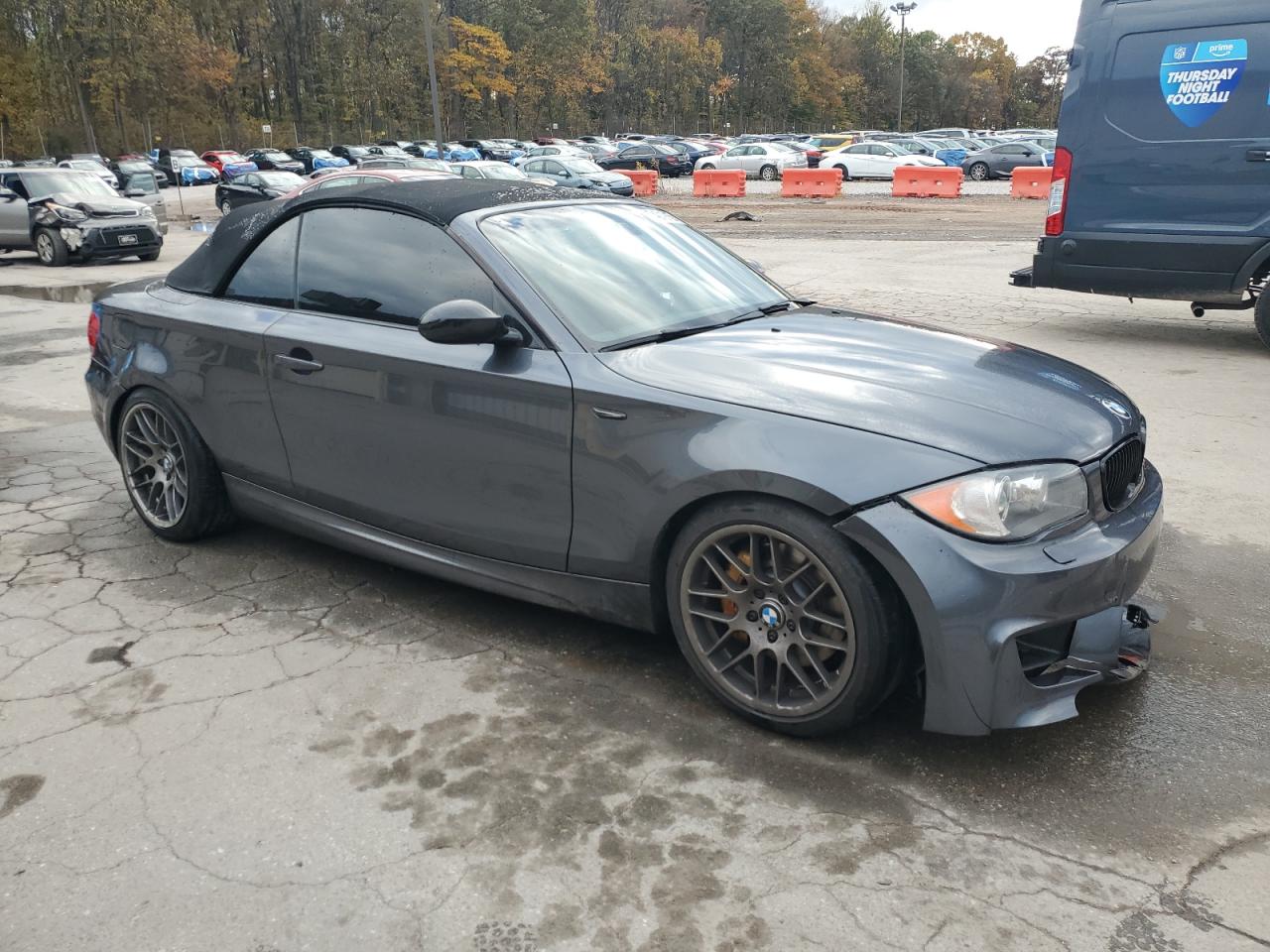 2008 Bmw 135 I Серый vin: WBAUN93538VF55800