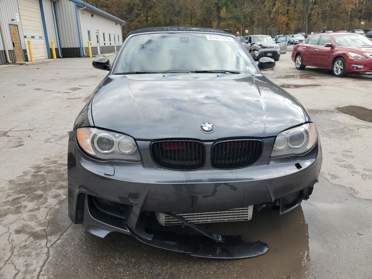 2008 Bmw 135 I Серый vin: WBAUN93538VF55800