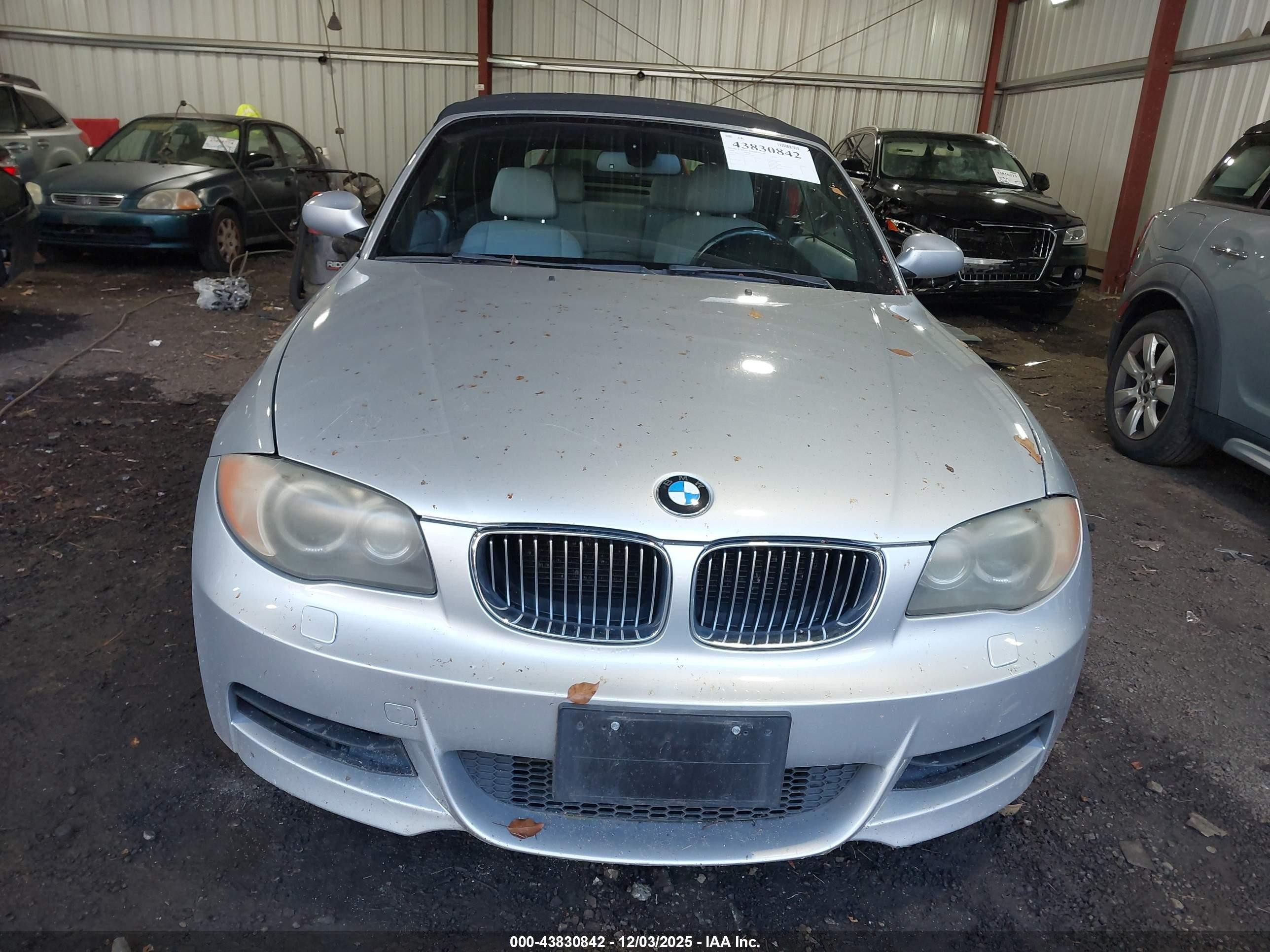 2008 Bmw 135i   Silver vin: WBAUN93548VF55000