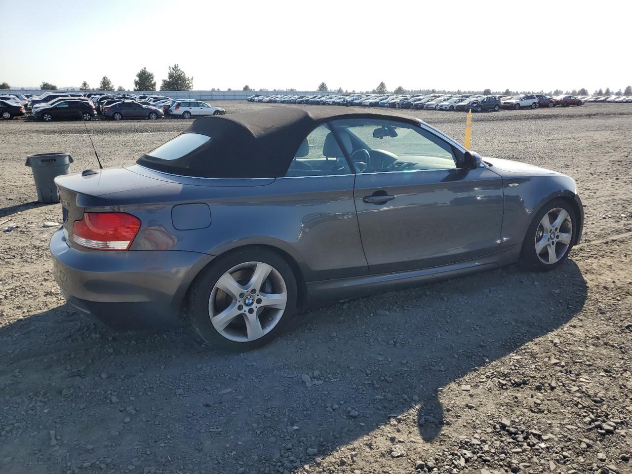 2008 Bmw 135 I Black vin: WBAUN93558VF56236