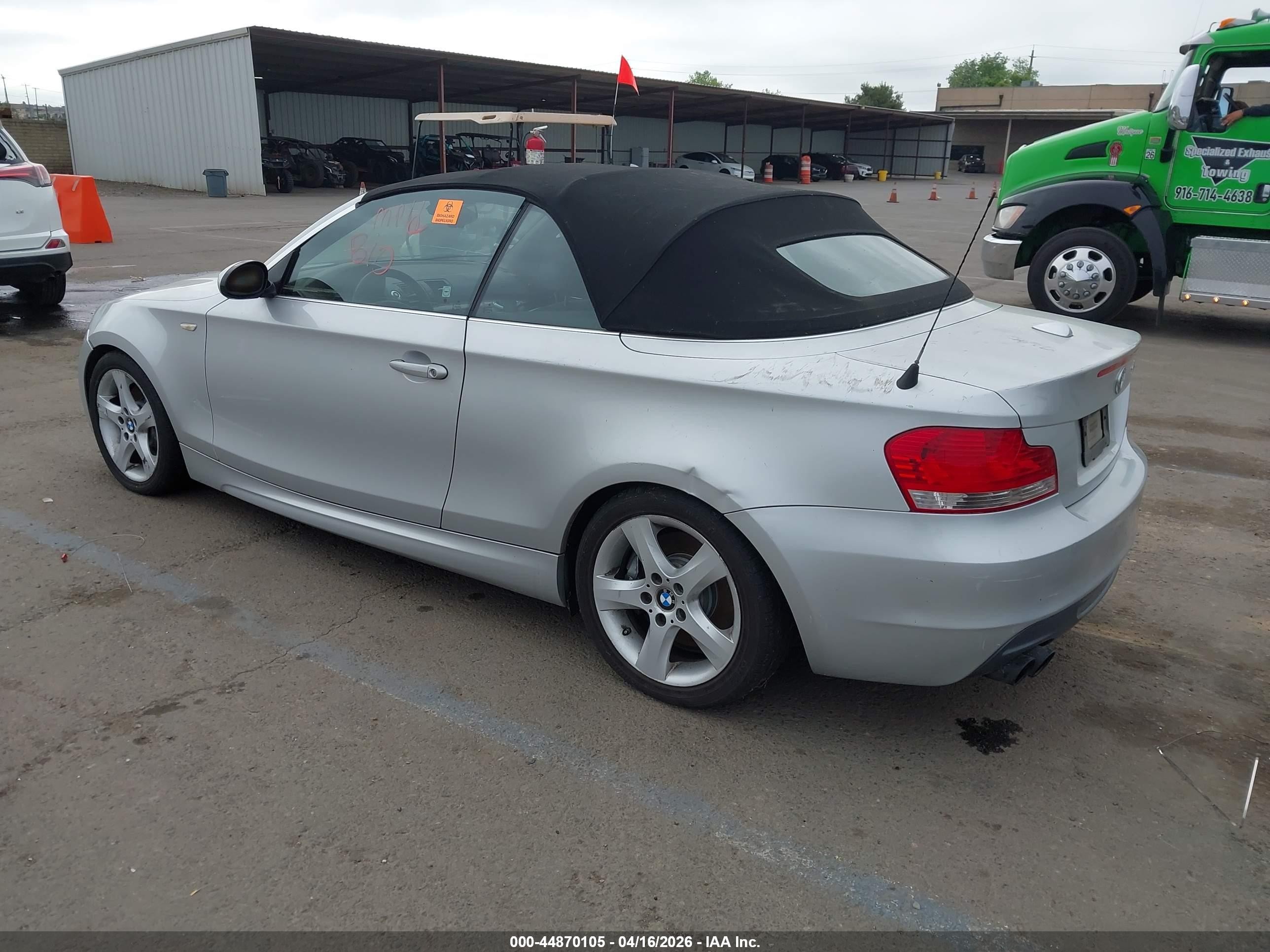 2008 Bmw 135i   Silver vin: WBAUN93558VF56365