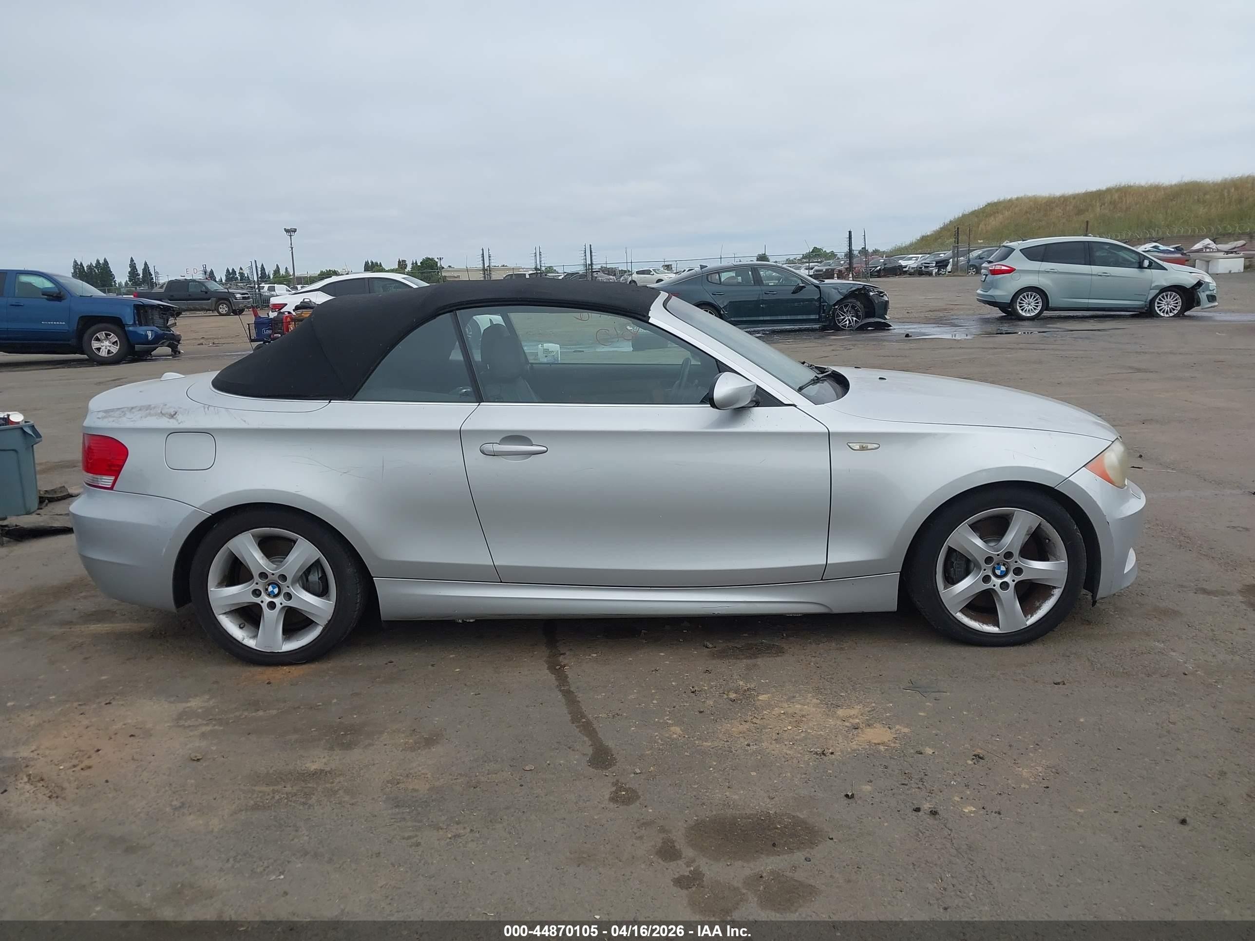2008 Bmw 135i   Silver vin: WBAUN93558VF56365