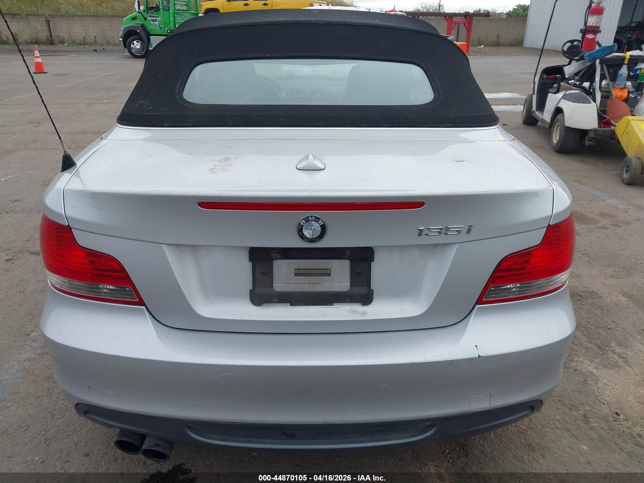 2008 Bmw 135i   Silver vin: WBAUN93558VF56365