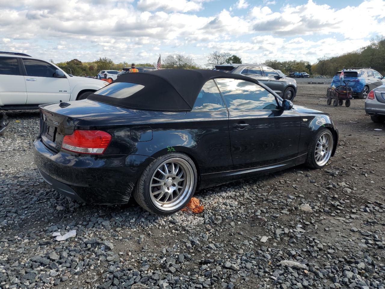 2008 Bmw 135 I Black vin: WBAUN93568VF55841
