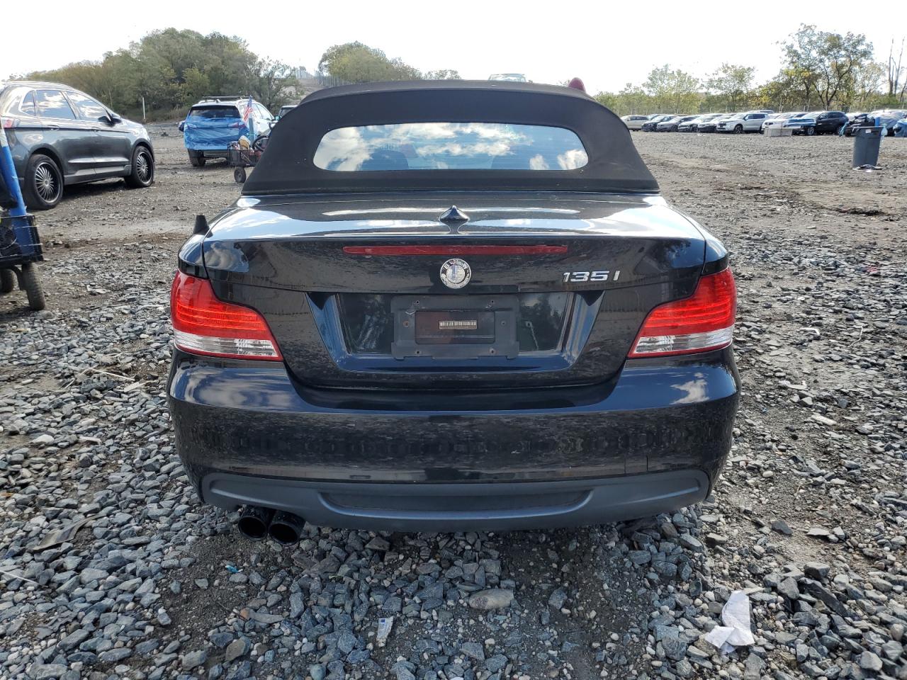 2008 Bmw 135 I Black vin: WBAUN93568VF55841