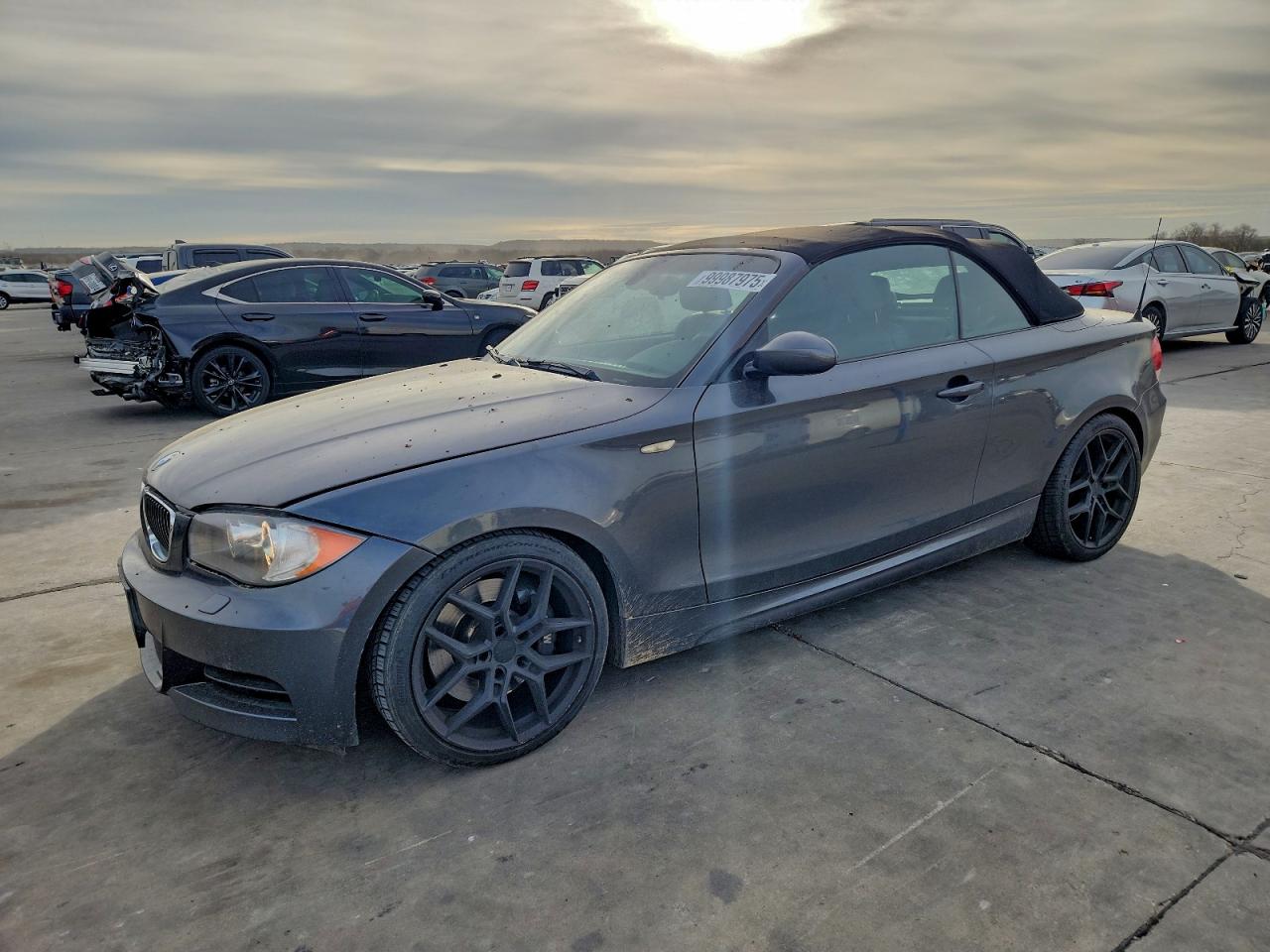 2008 Bmw 135 I Серый vin: WBAUN93568VF56164