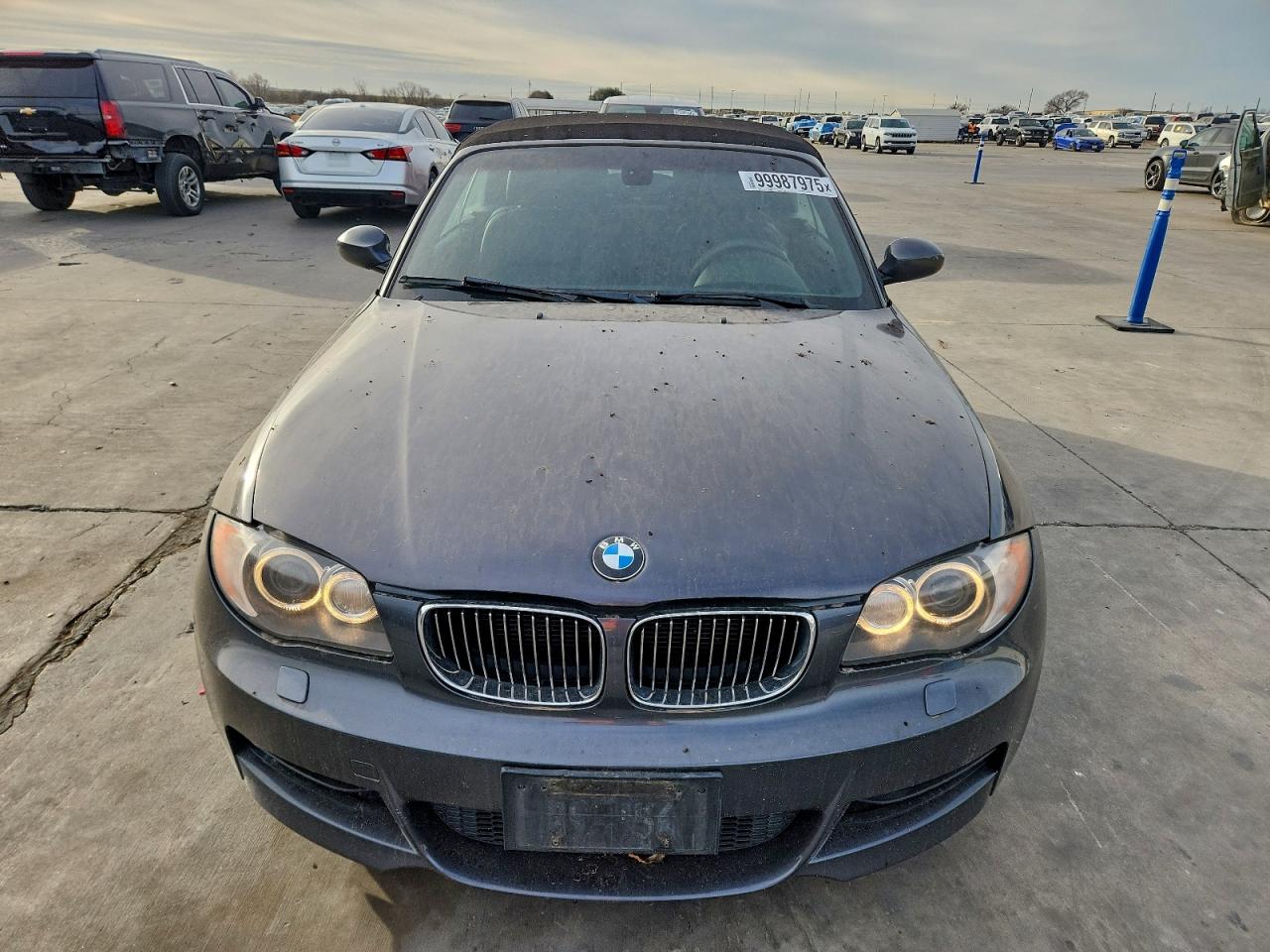 2008 Bmw 135 I Gray vin: WBAUN93568VF56164