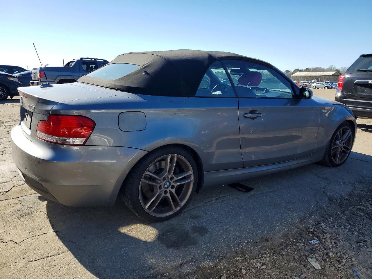 2009 Bmw 135 I Gray vin: WBAUN93579VE94680