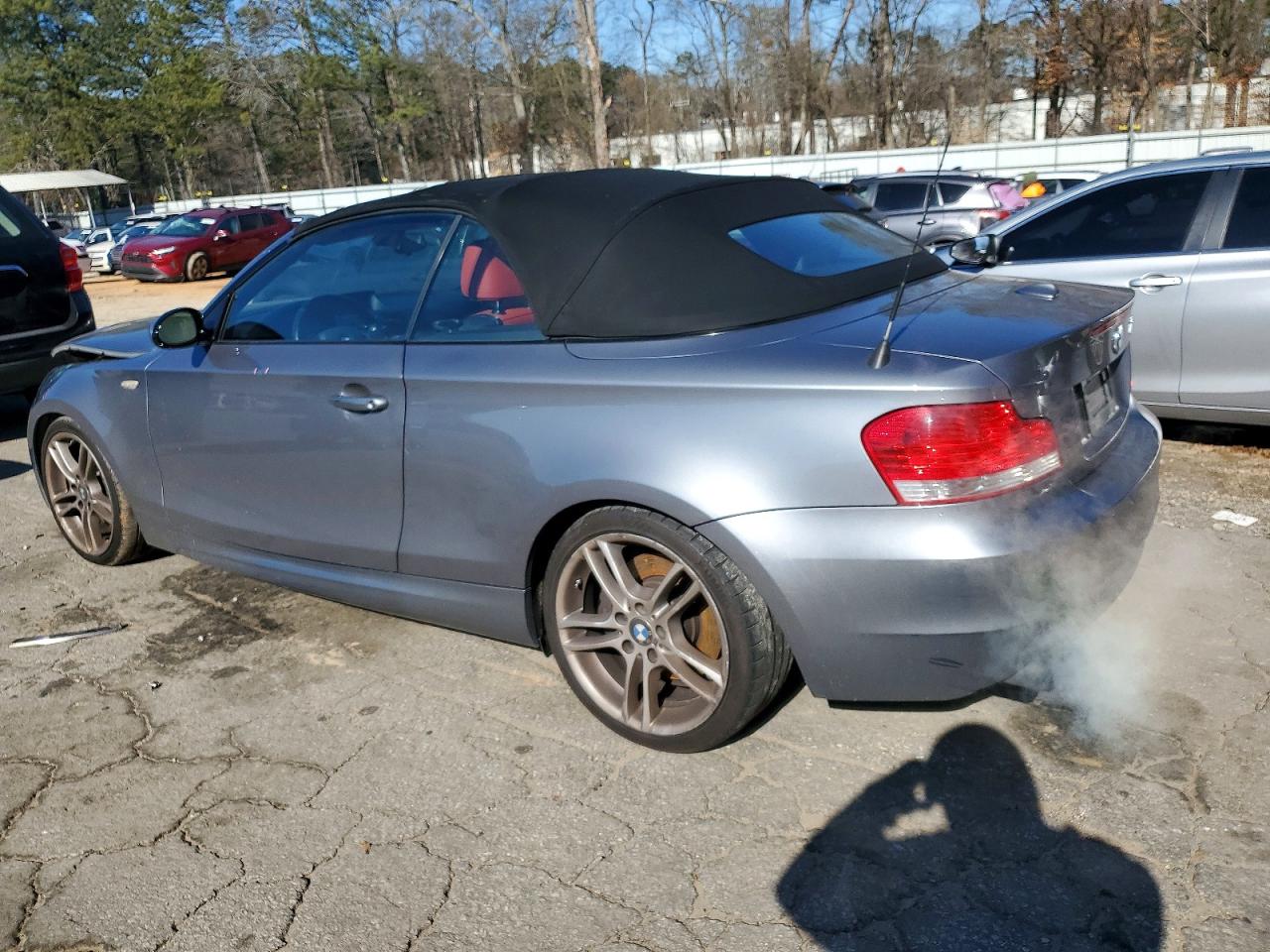 2009 Bmw 135 I Gray vin: WBAUN93579VE94680