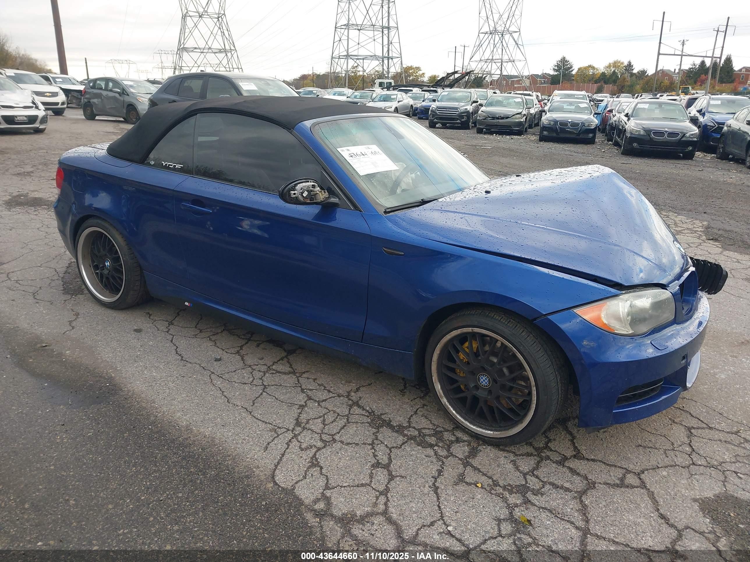 2009 Bmw 135i   Blue vin: WBAUN93579VK41016