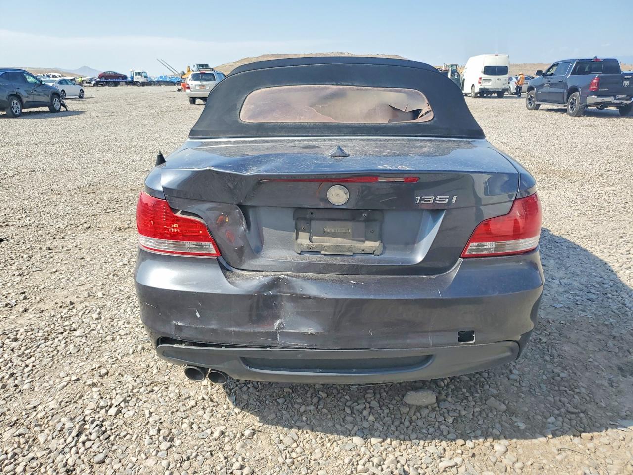 2008 Bmw 135 I Charcoal vin: WBAUN93588VF55615