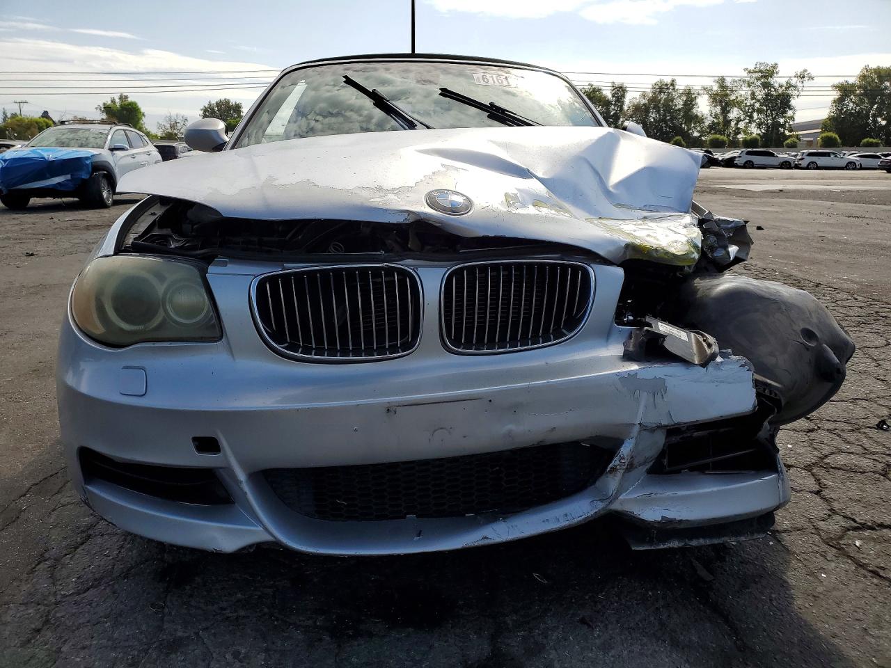 2008 Bmw 135 I Gray vin: WBAUN93588VF56117