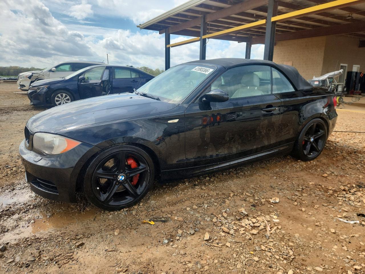 2009 Bmw 135 I Black vin: WBAUN93589VK40344