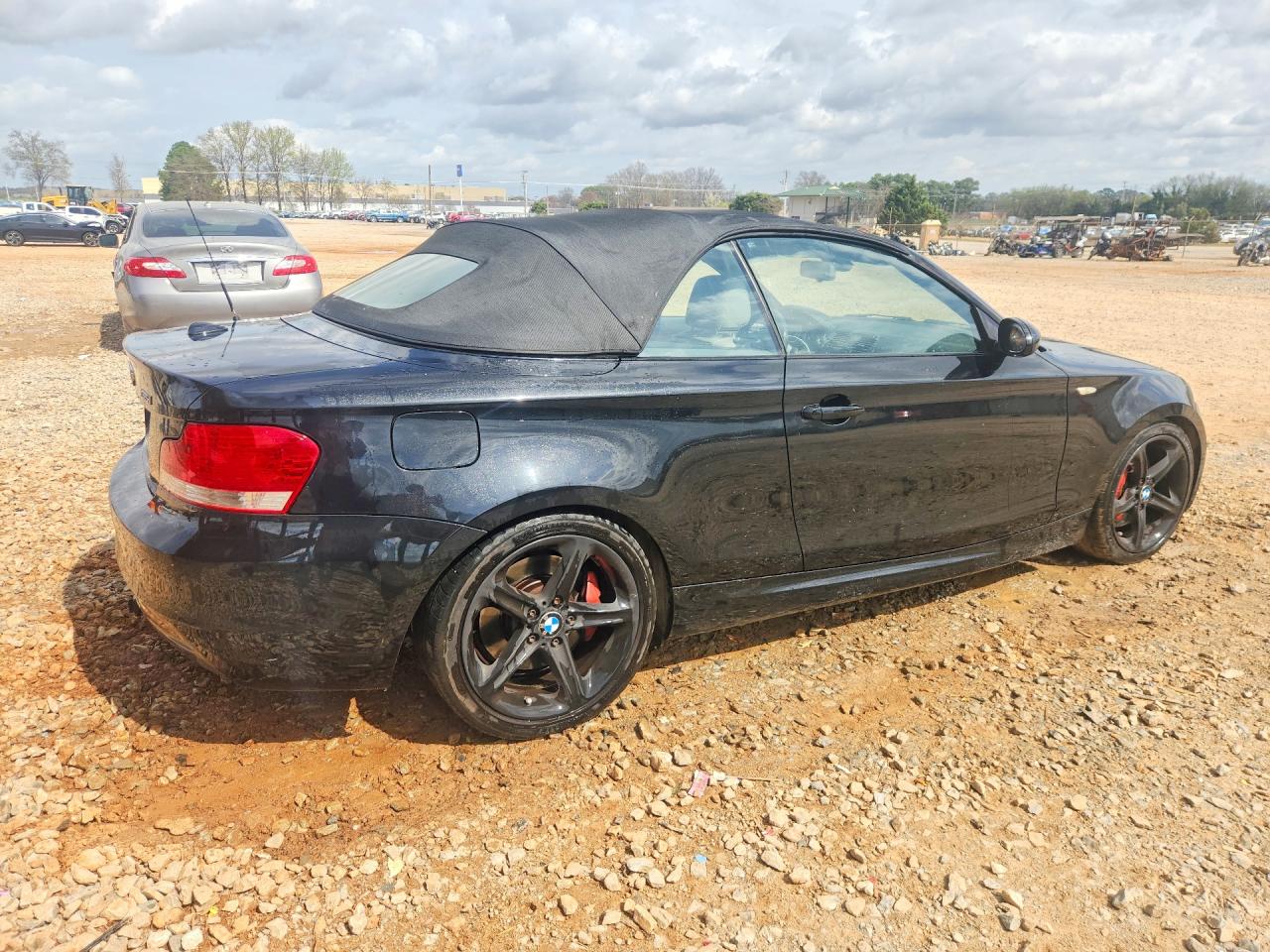 2009 Bmw 135 I Black vin: WBAUN93589VK40344