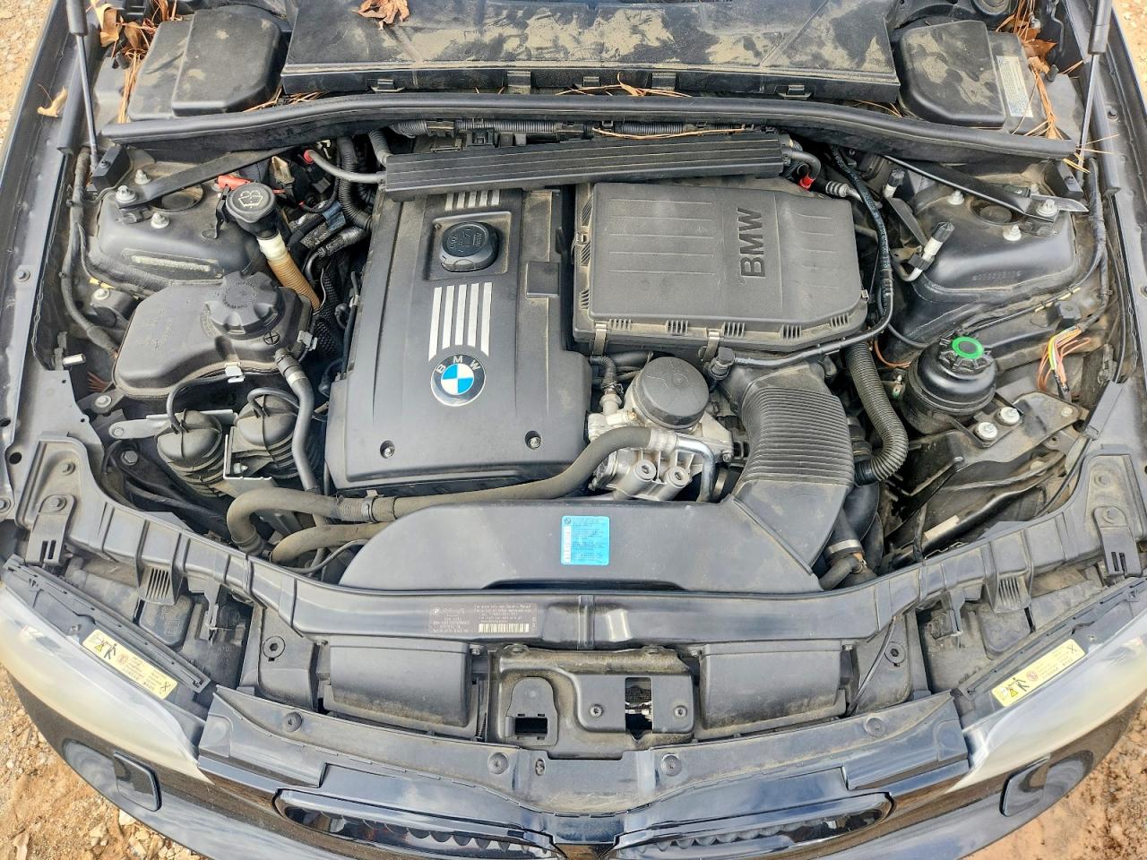 2009 Bmw 135 I Black vin: WBAUN93589VK40344