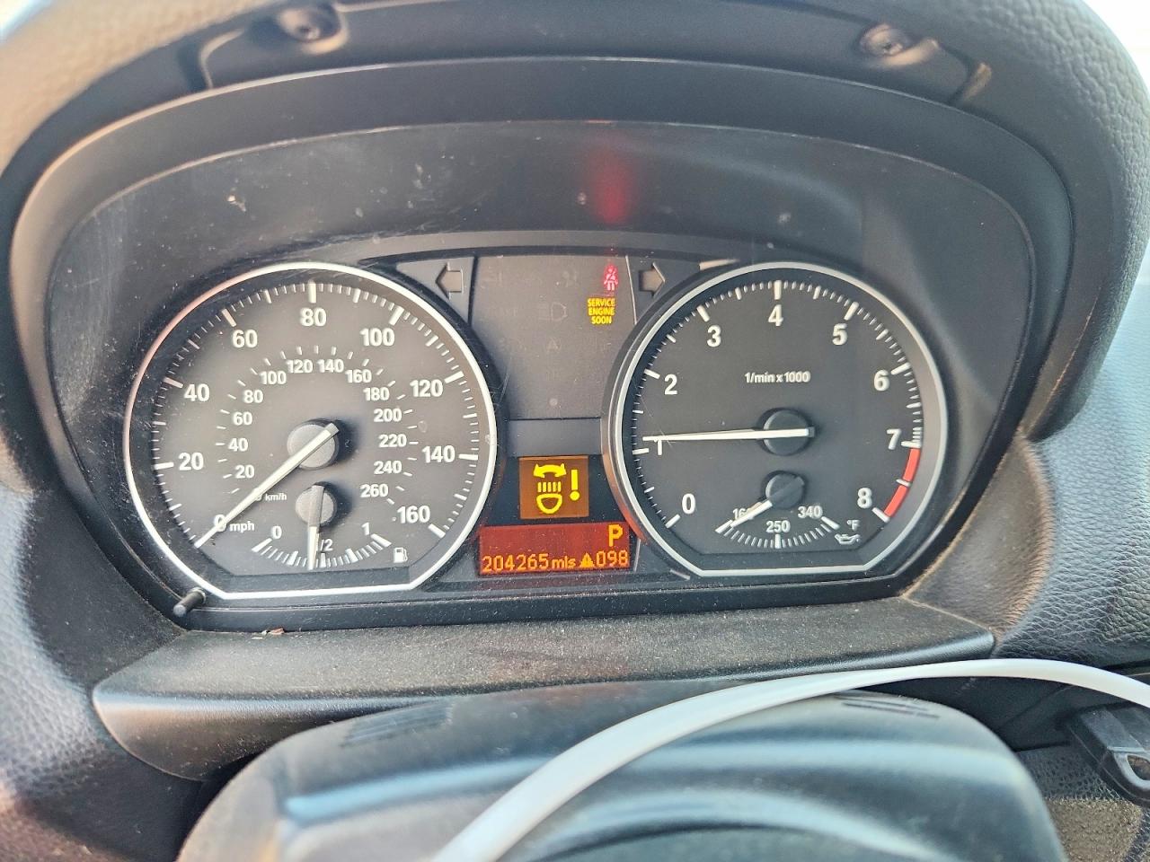2009 Bmw 135 I Белый vin: WBAUN93589VK41199