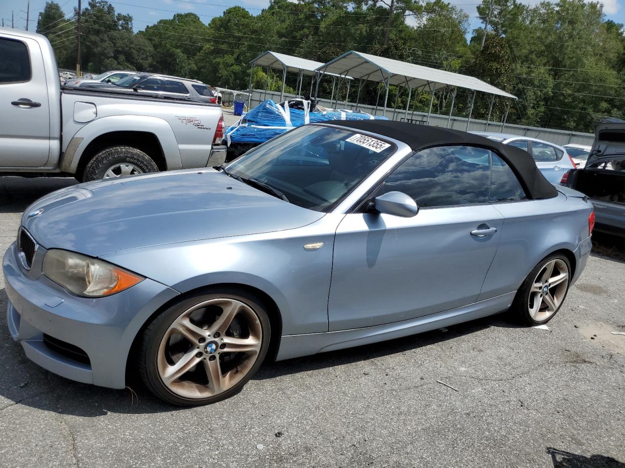 2009 Bmw 135 I Blue vin: WBAUN93589VK41218