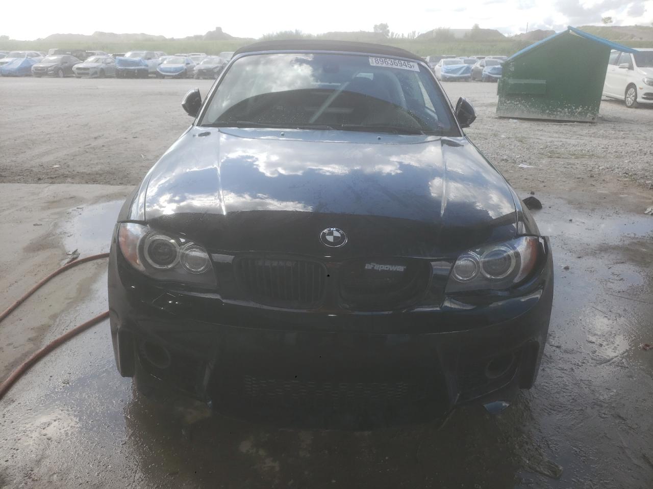 2008 Bmw 135 I Black vin: WBAUN93598VE94131