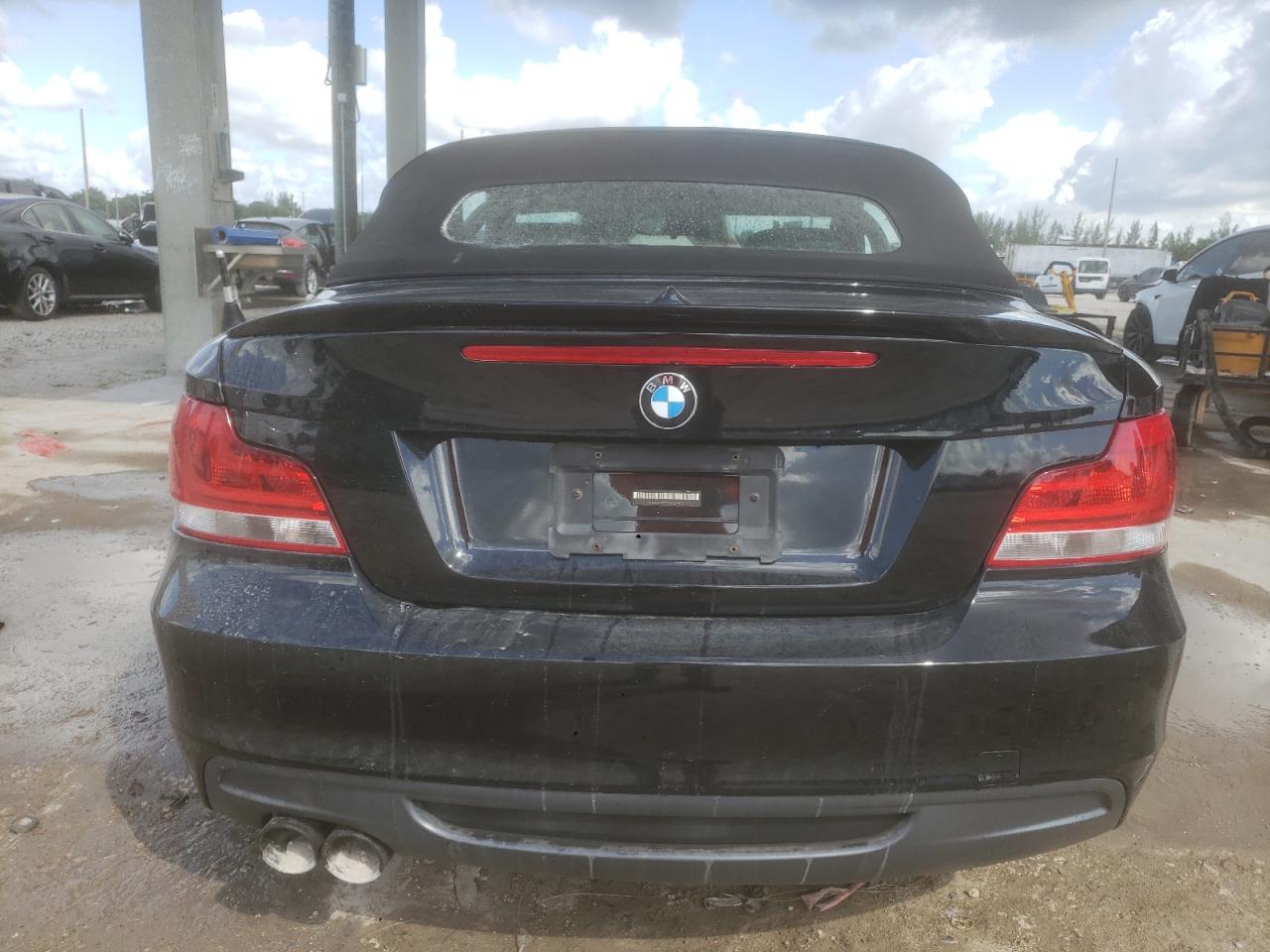 2008 Bmw 135 I Black vin: WBAUN93598VE94131