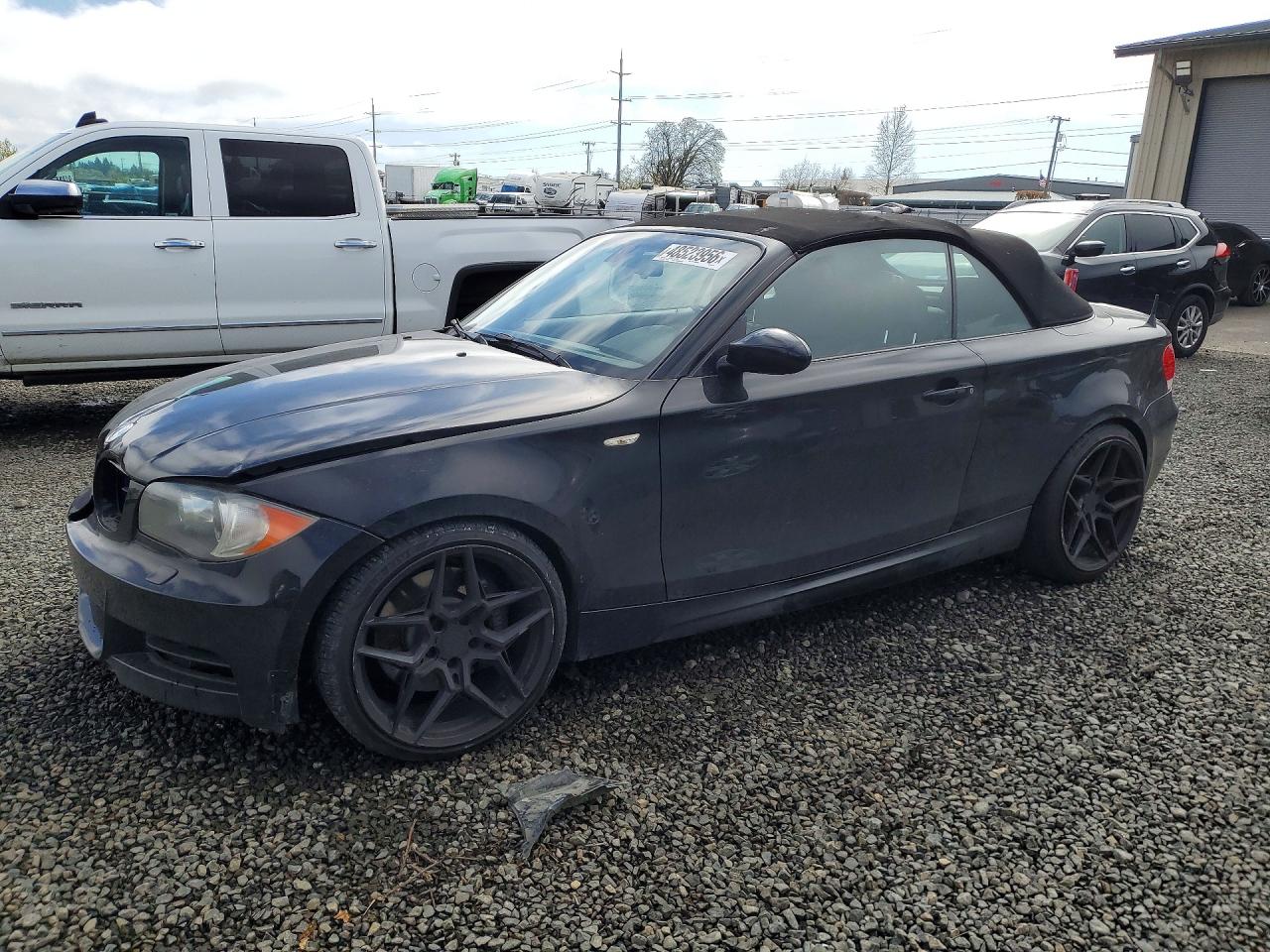 2009 Bmw 135 I Black vin: WBAUN935X9VK40720