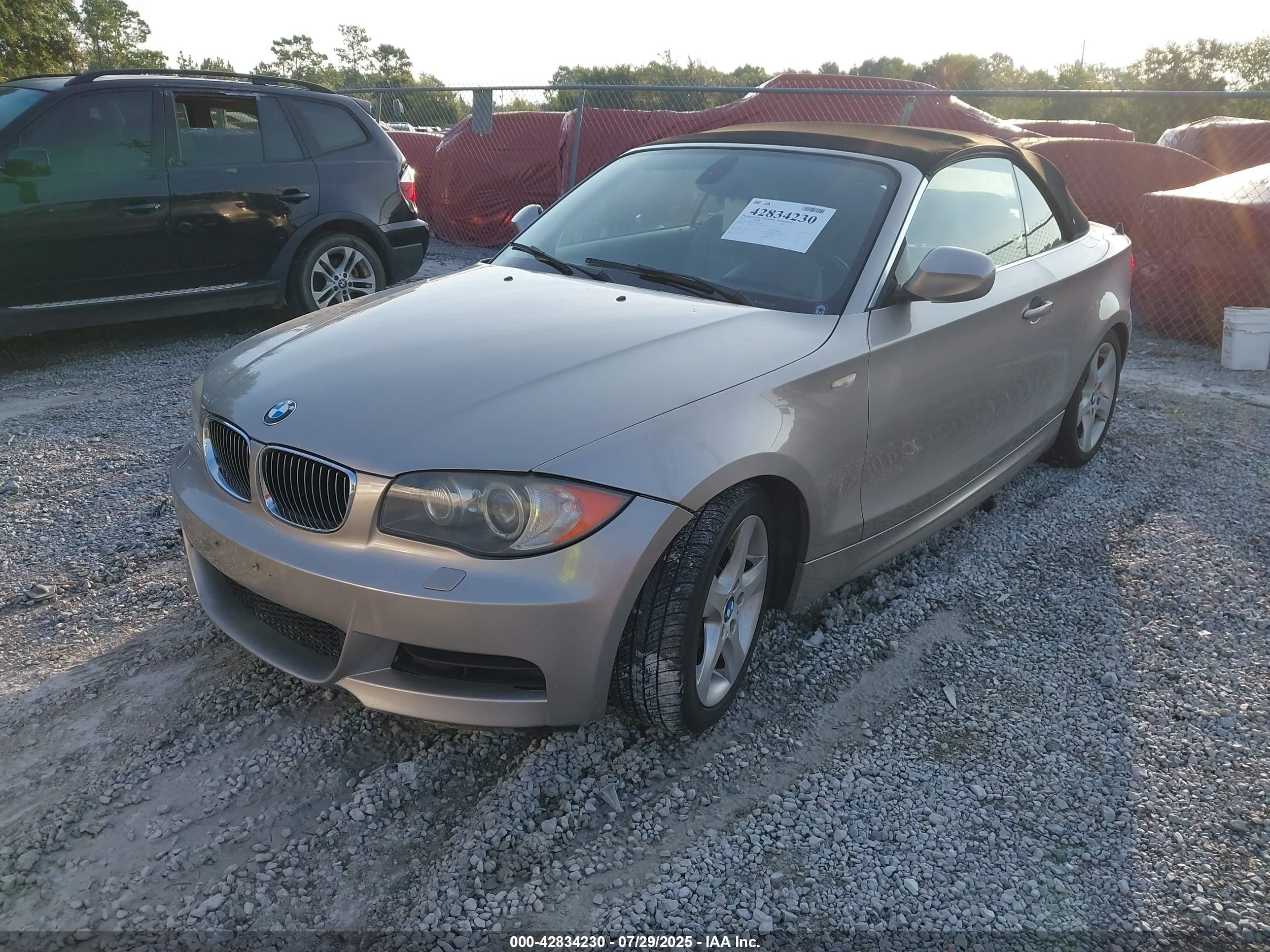 2010 Bmw 135i   Silver vin: WBAUN9C51AVK41498
