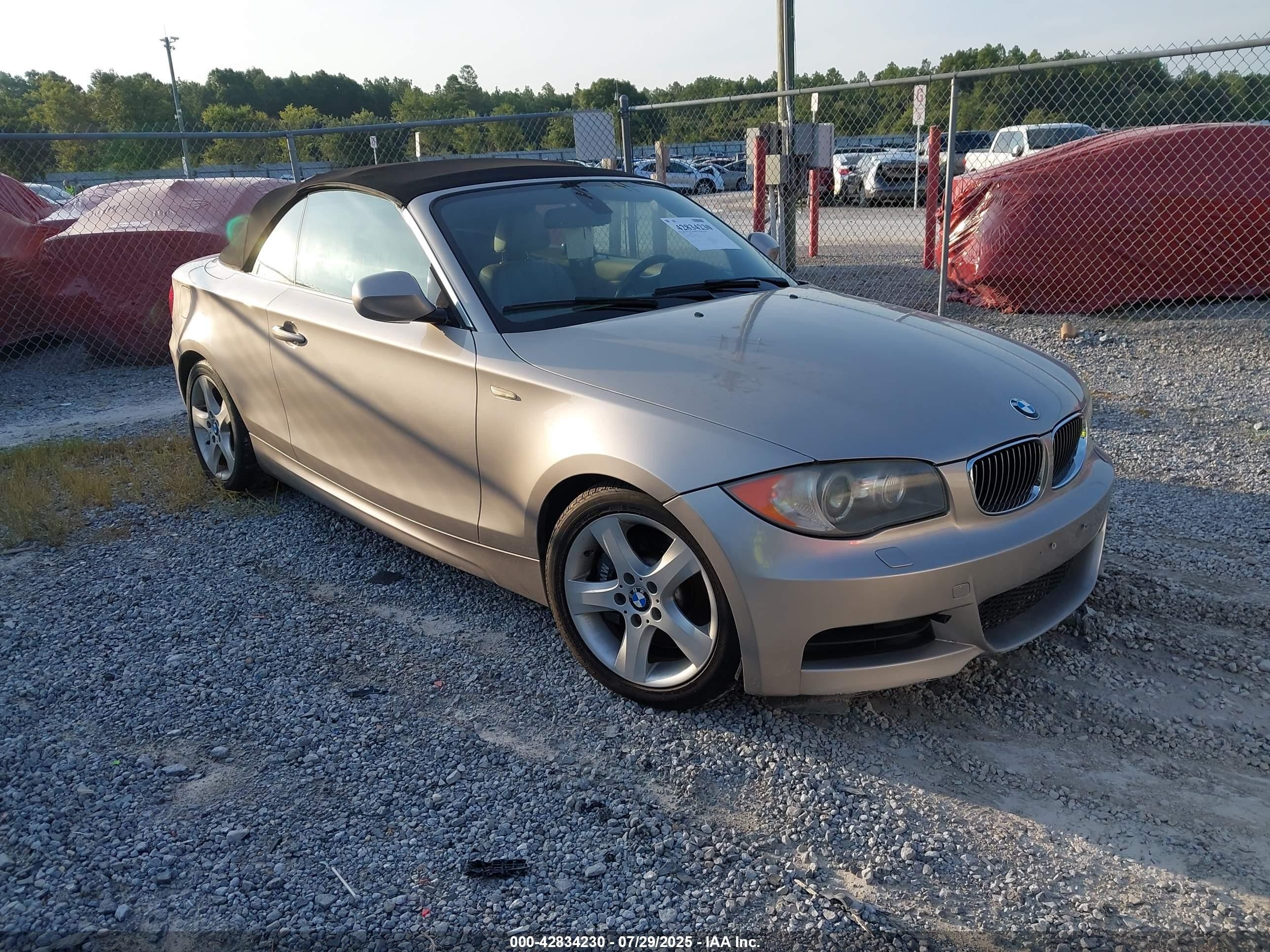 2010 Bmw 135i   Silver vin: WBAUN9C51AVK41498