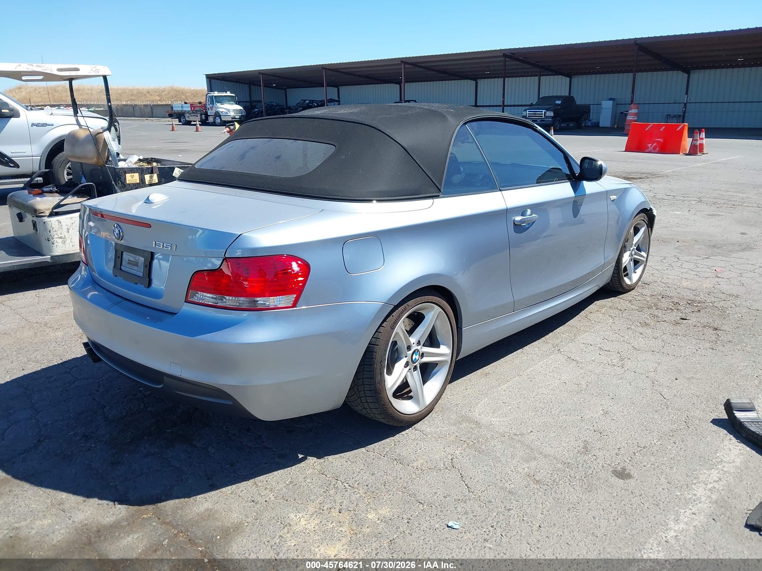 2010 Bmw 135i   Blue vin: WBAUN9C51AVK41730