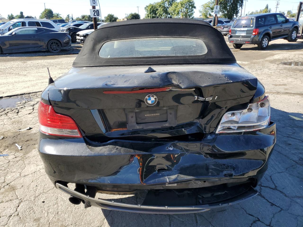 2010 Bmw 135 I Black vin: WBAUN9C52AVK41302
