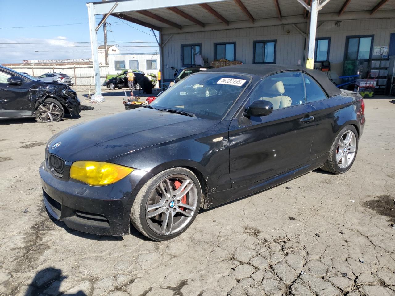 2010 Bmw 135 I Black vin: WBAUN9C52AVK41302