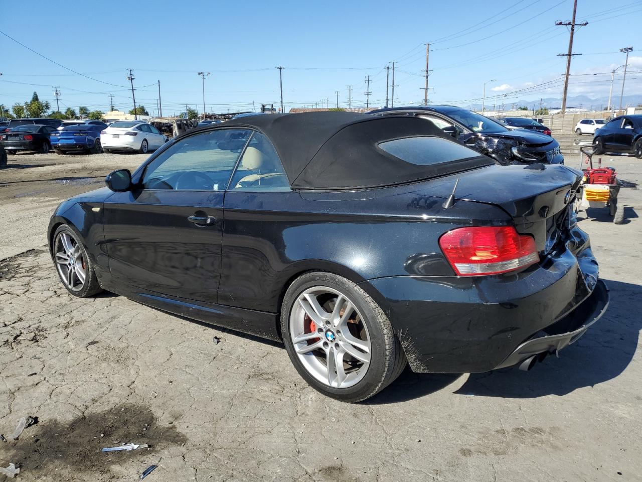 2010 Bmw 135 I Black vin: WBAUN9C52AVK41302