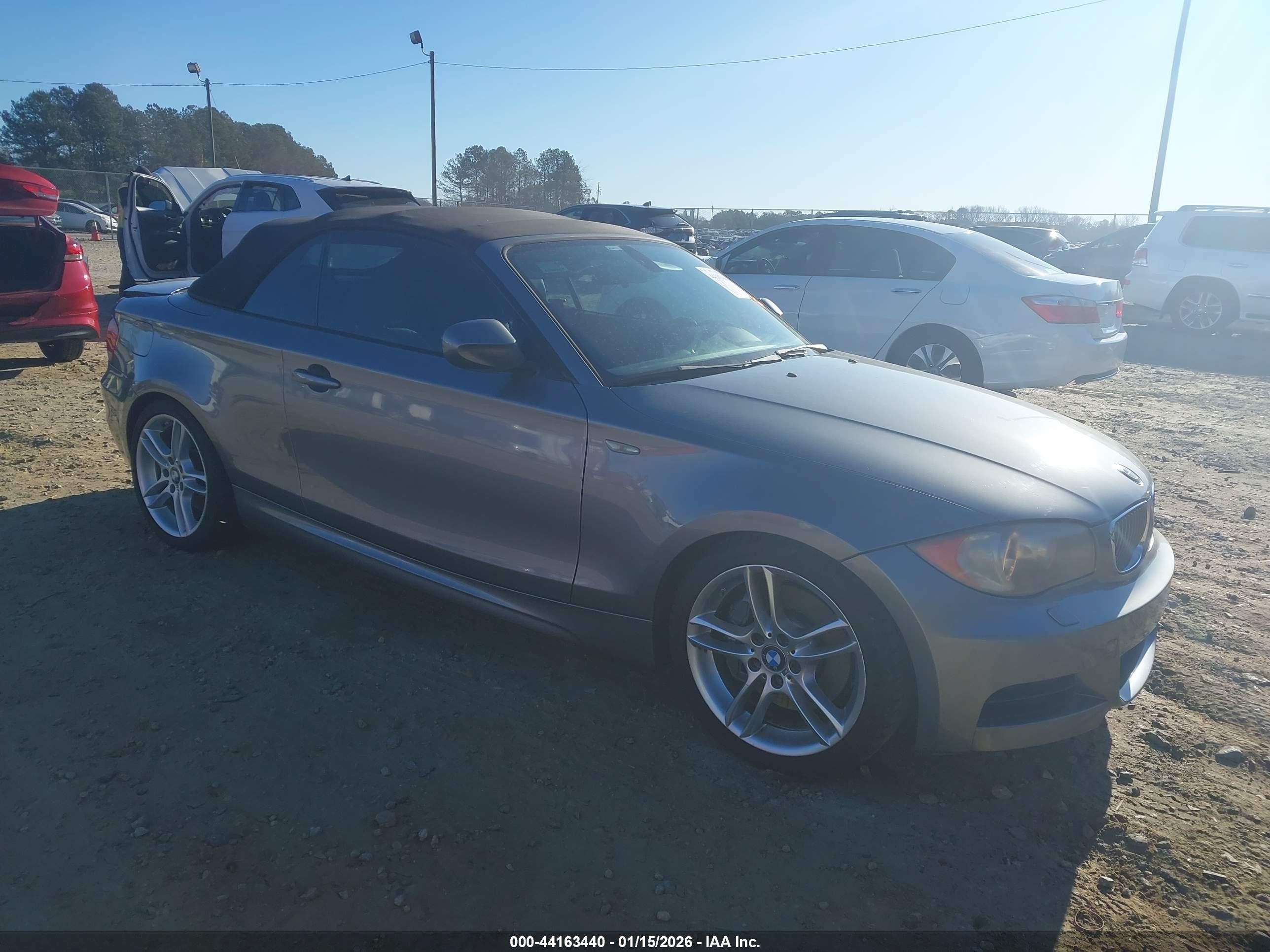 2010 Bmw 135i   Gray vin: WBAUN9C55AVK41469